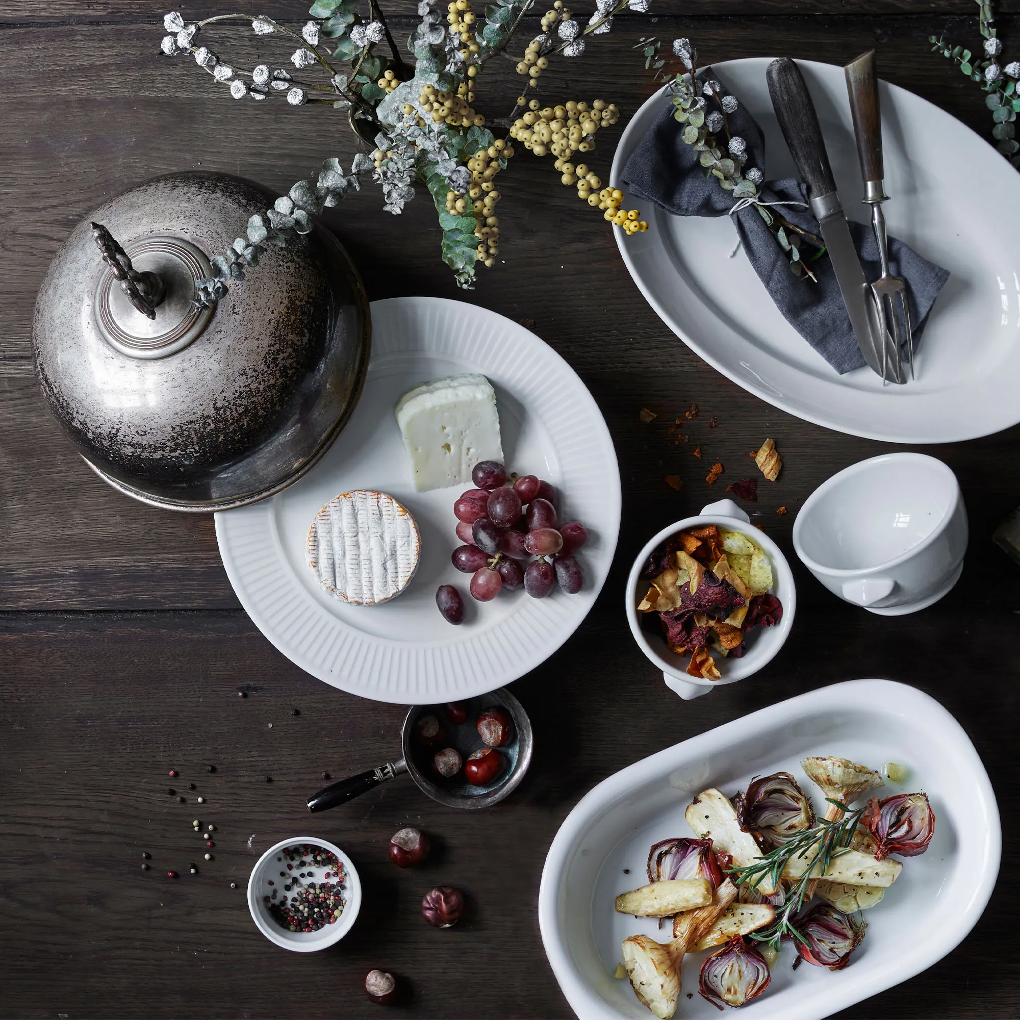 Onion soup bowl 45 cl white - 3