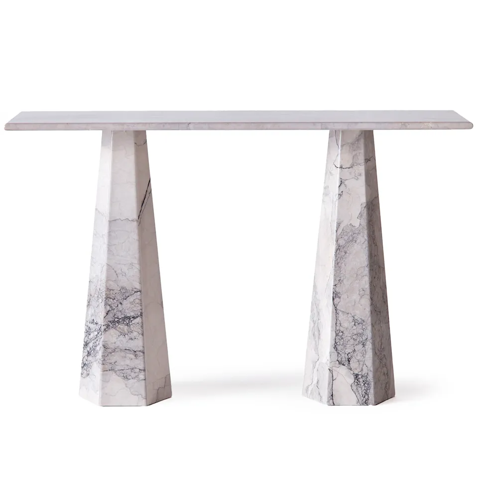 Hexagon consoletafel