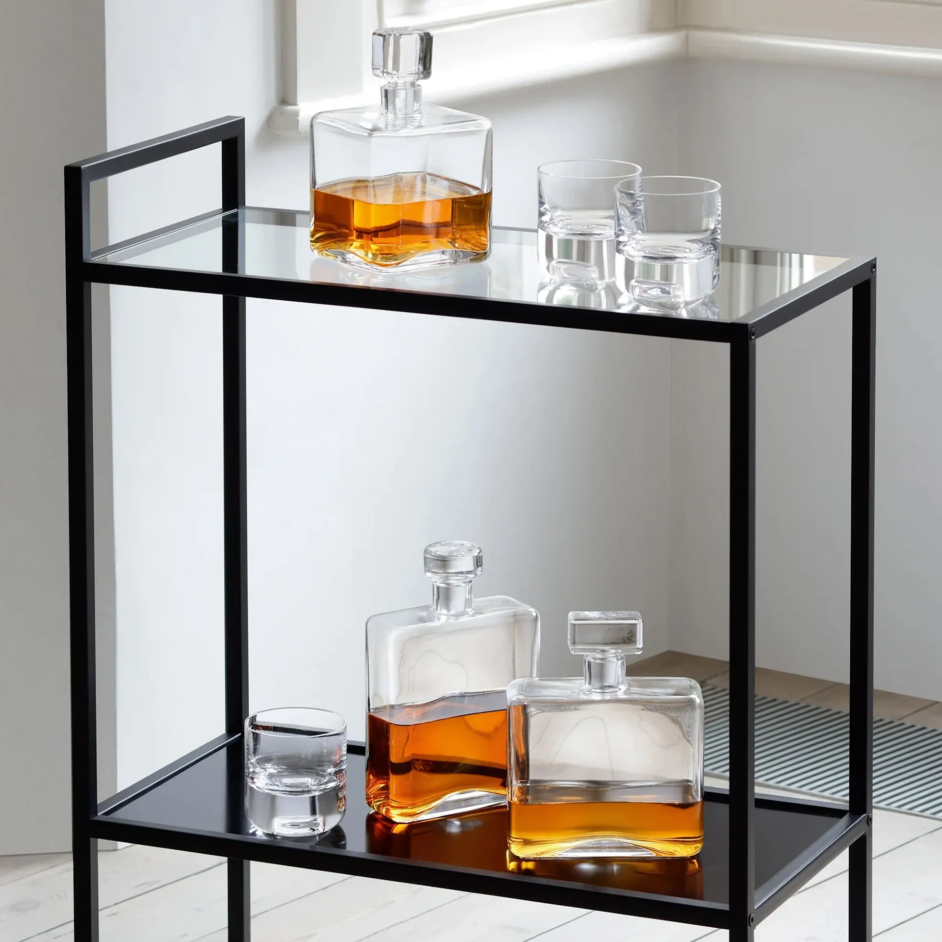 Cask Whisky Rectangle Decanter - LSA International - NO GA