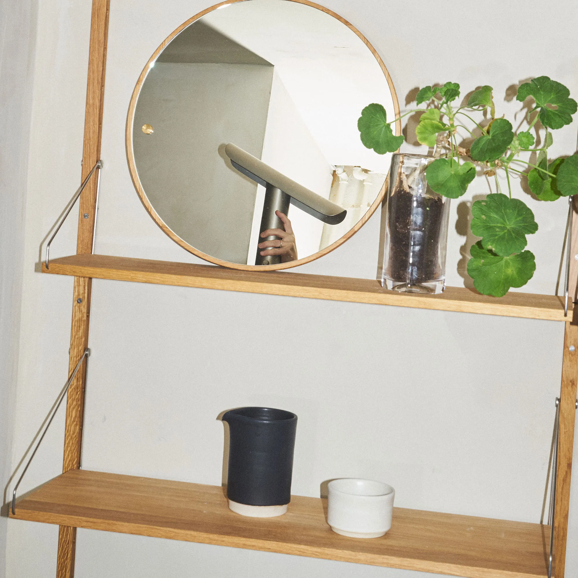 Shelf Library Cabinet Section skab - 5