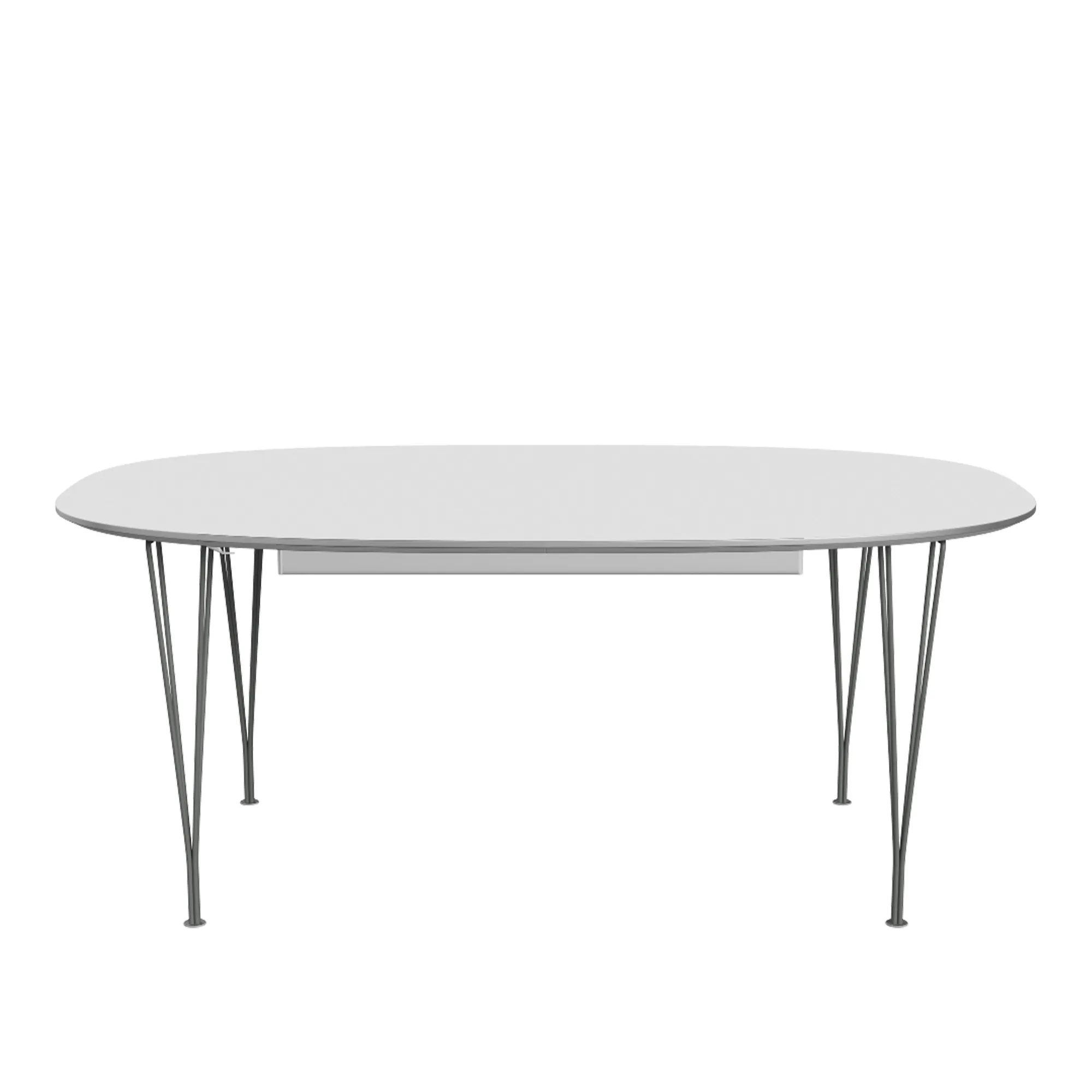 B619 Superellipse udtrækkeligt spisebord 180–300 x 120 cm - 1