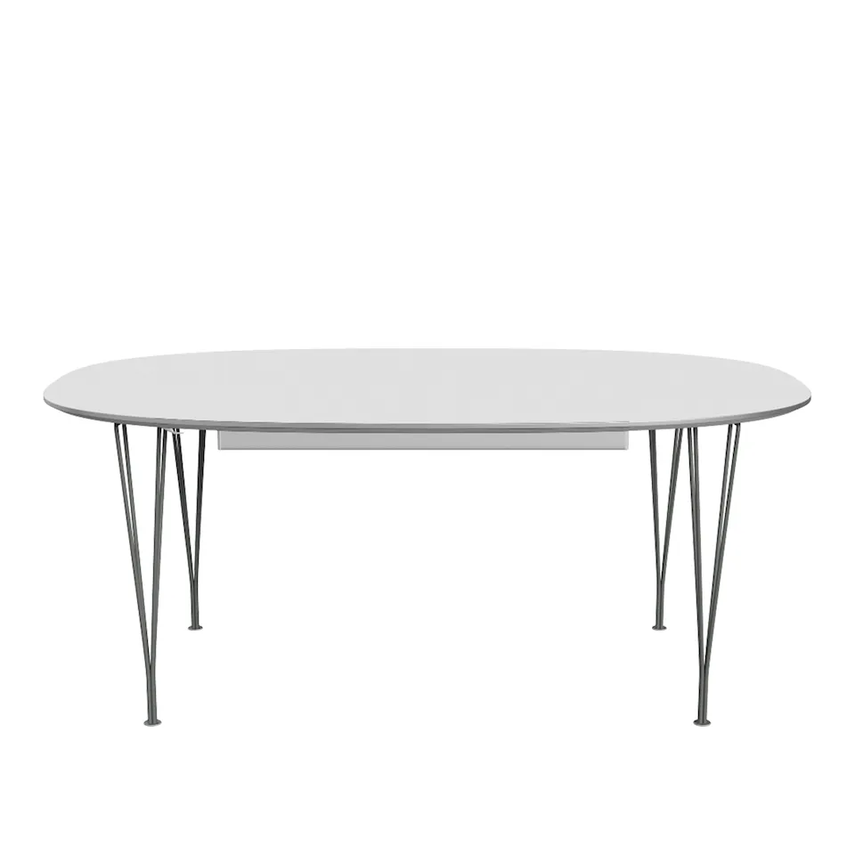 B619 Superellipse udtrækkeligt spisebord 180–300 x 120 cm