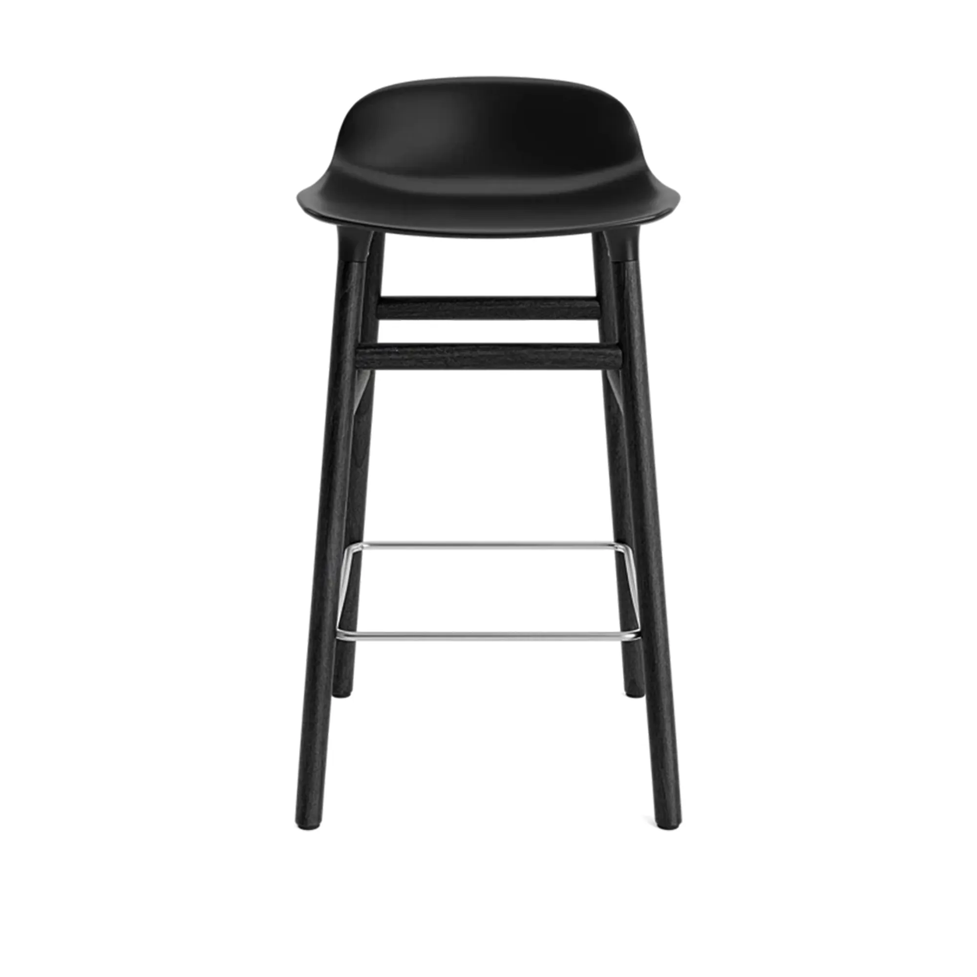 Form Barstool 65 cm Black Oak - 1