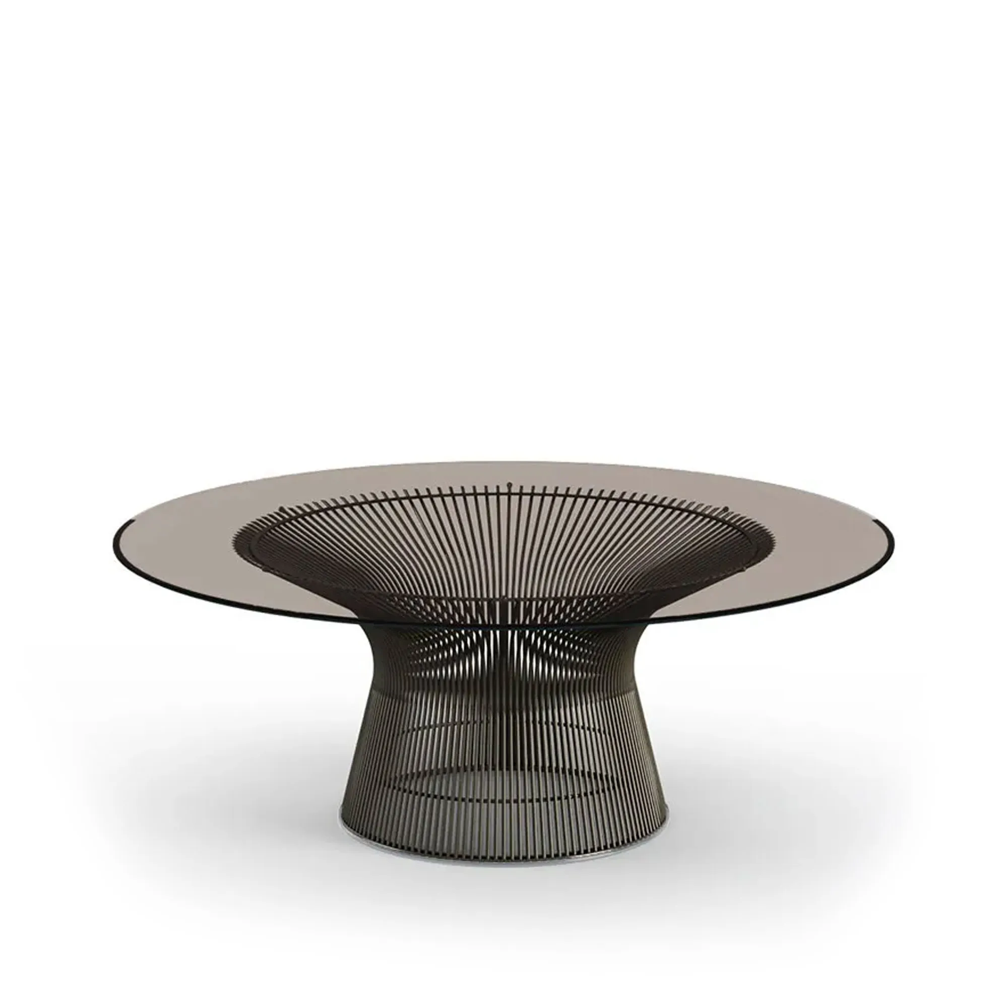 Platner sofabord Ø 92 cm Bronze Metallic - 1