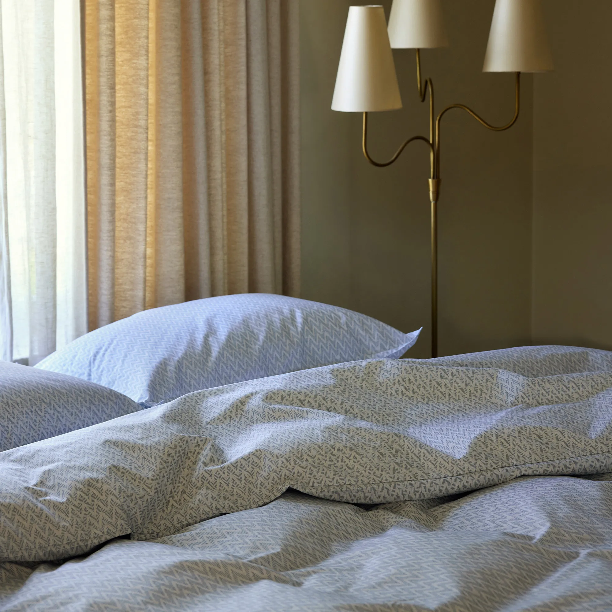 Brezza Light Blue Duvet Cover - 5
