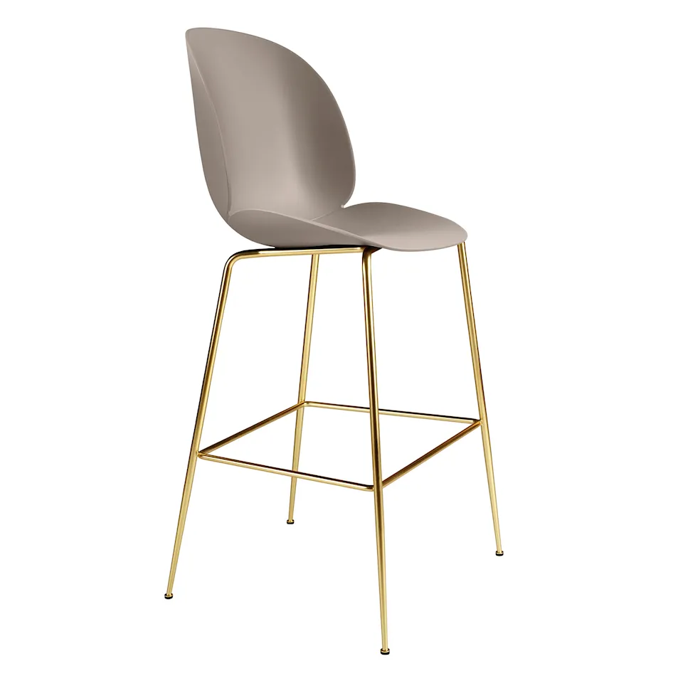 Beetle Bar Chair Brass 73 cm