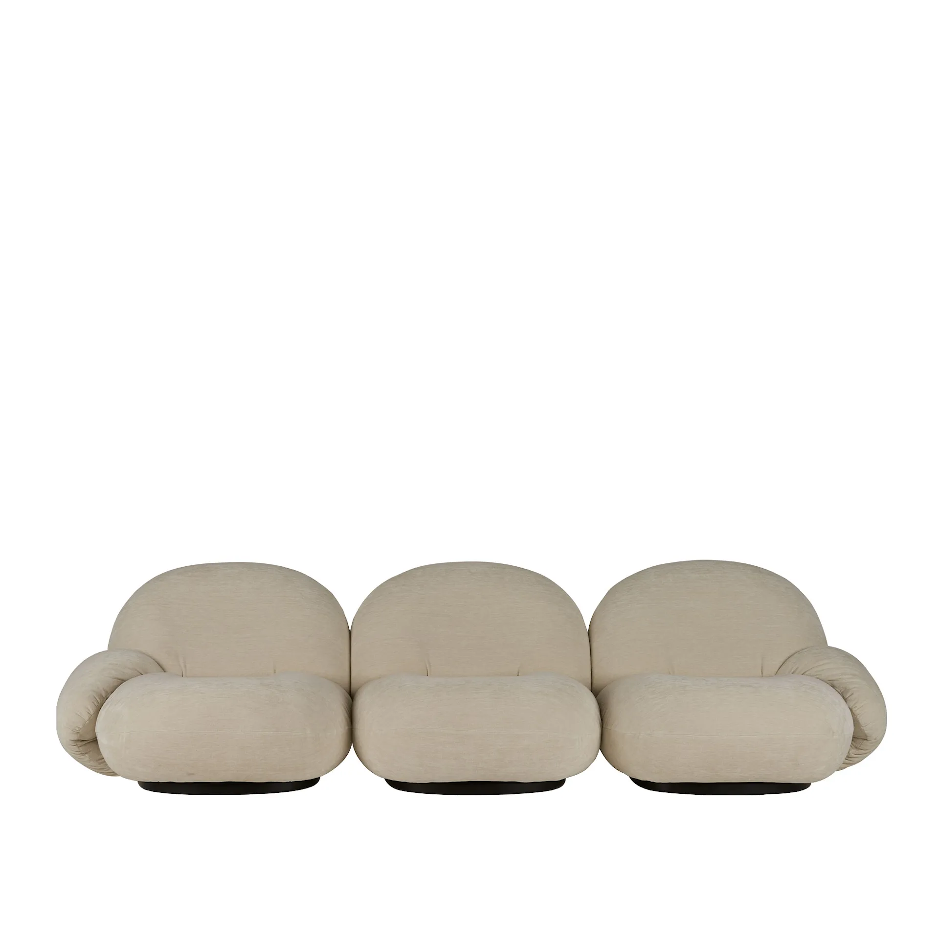 Pacha Sofa 3-seater with Armrest - Gubi - Pierre Paulin - NO GA