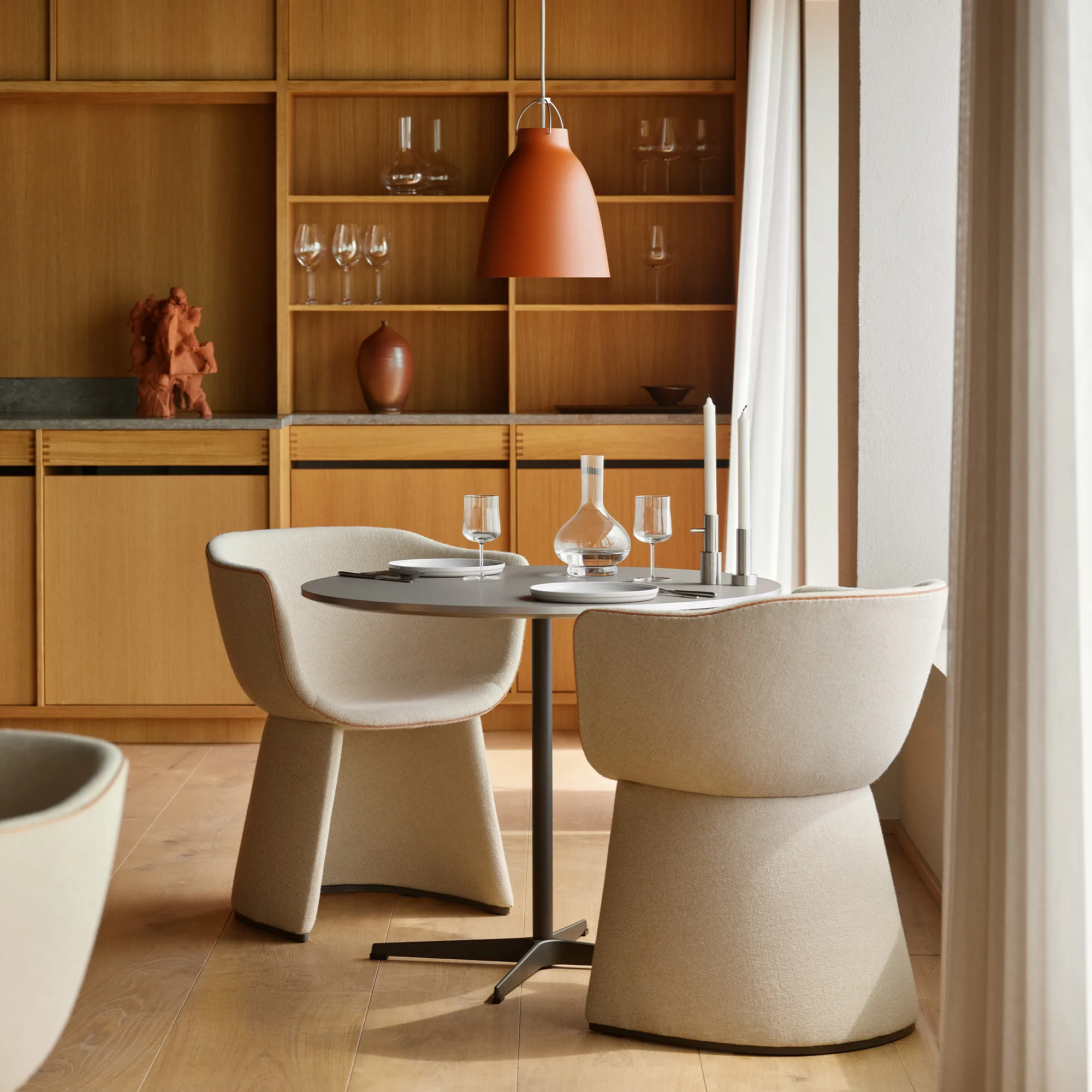 A623 Cirkulært cafébord Ø90 cm - 2