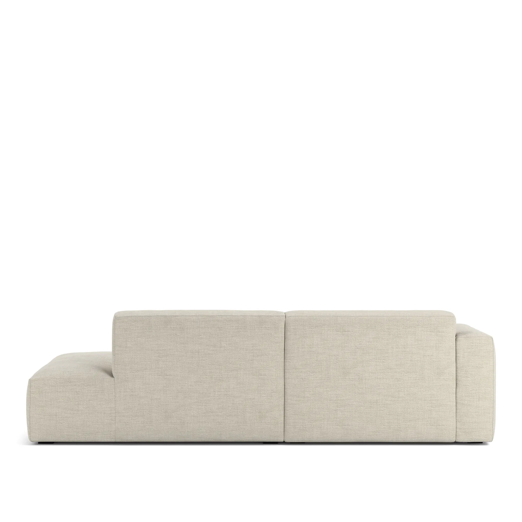 Brick 2-Seater Chaise Lounge Open End Right - 6
