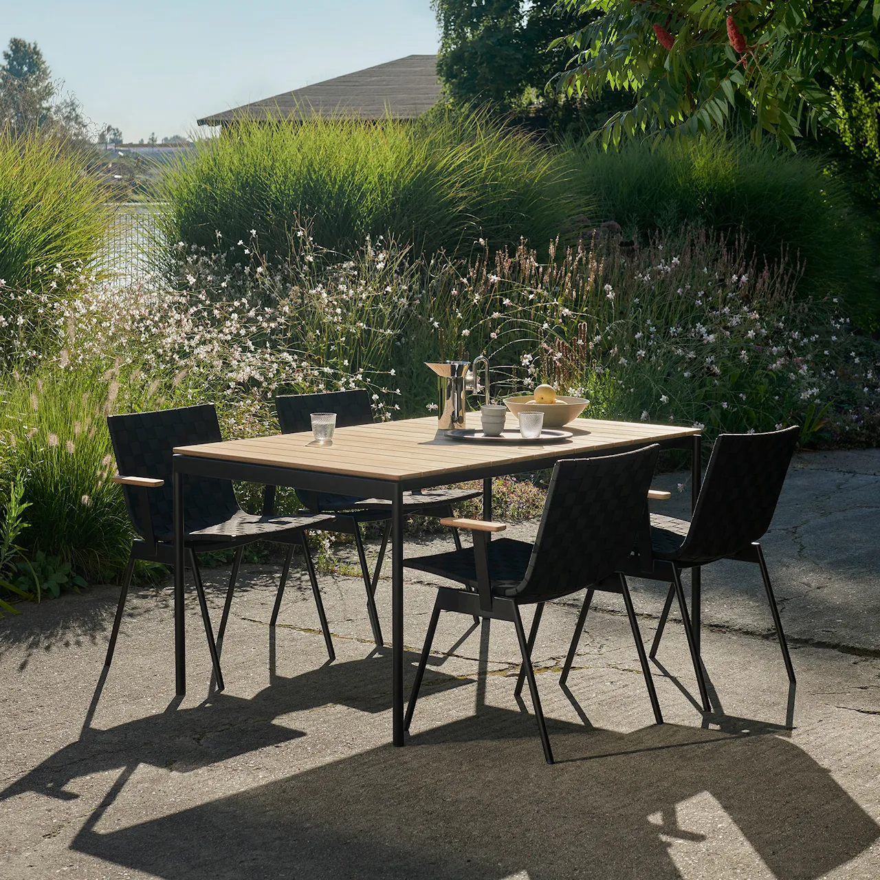 Ville Table AV25, Small, 150x90 cm, Bronze Green