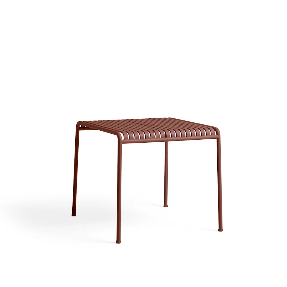 Palissade Table L82,5 x W90 x H75 4 legs - Iron Red