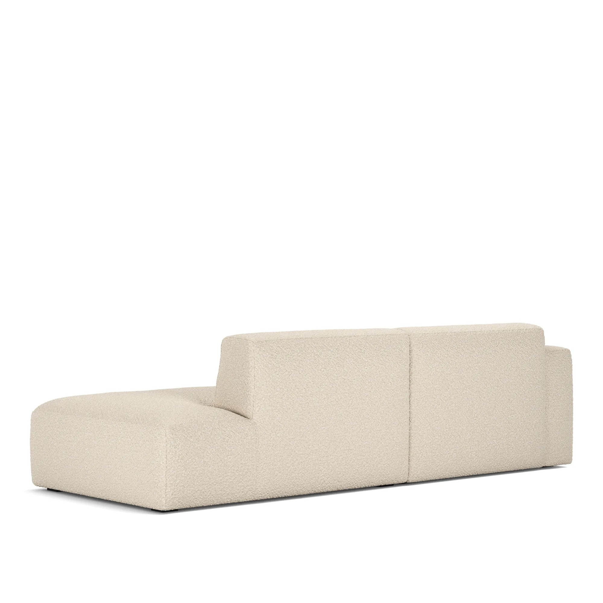 Brick 2-Seater Chaise Lounge Open End Right - 7