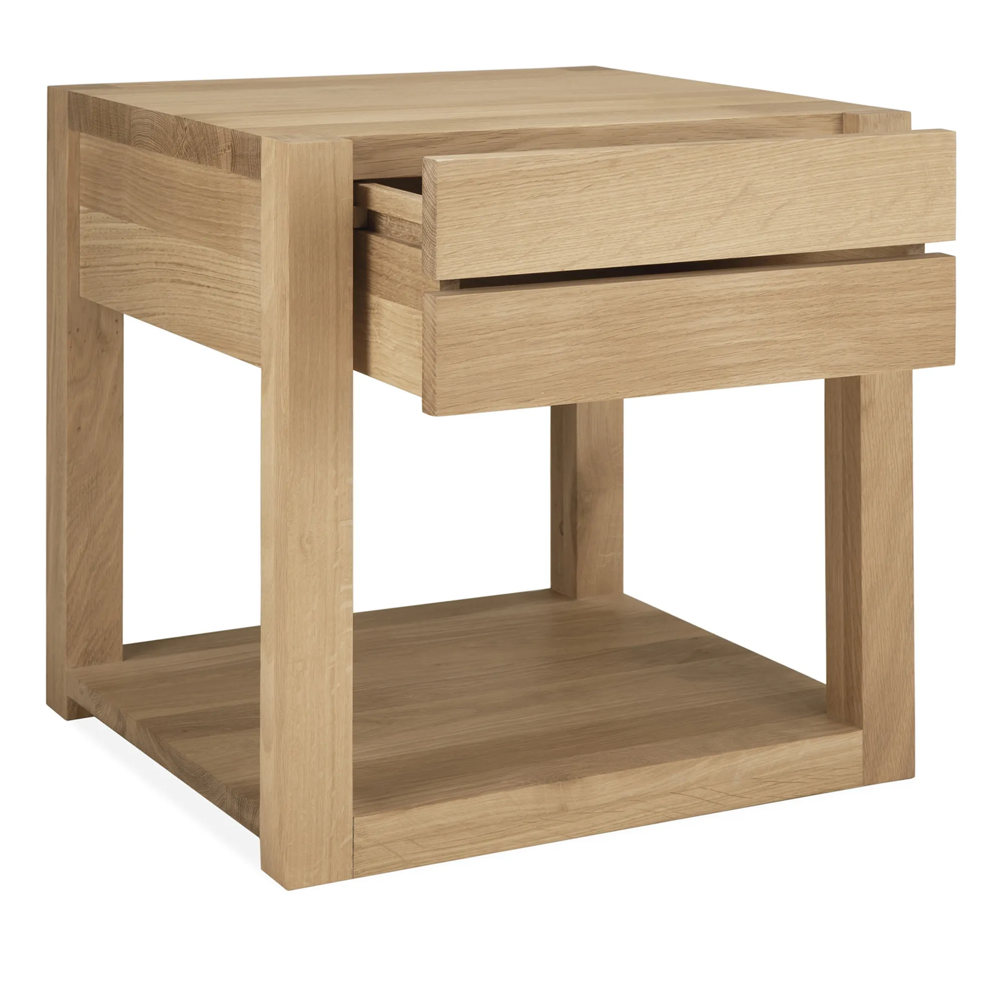 Oak Azur Bedside Table - 2