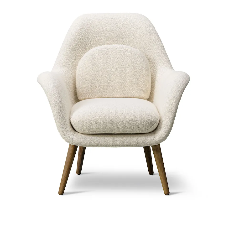 Swoon Petit Lounge Chair Lacquered Walnut