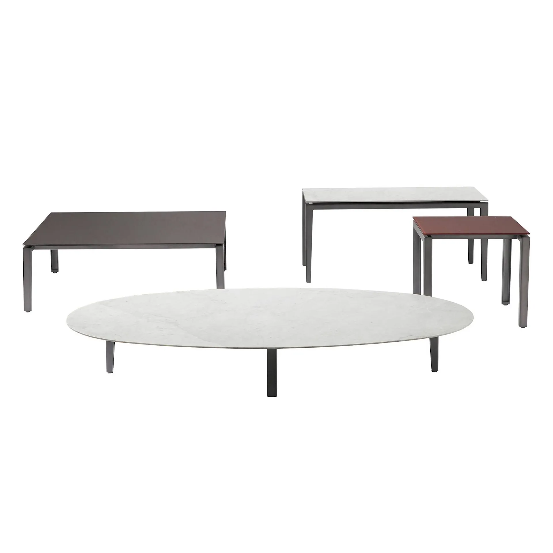 205 Scighera low table Square 50 x 50 - Cassina - Piero Lissoni - NO GA