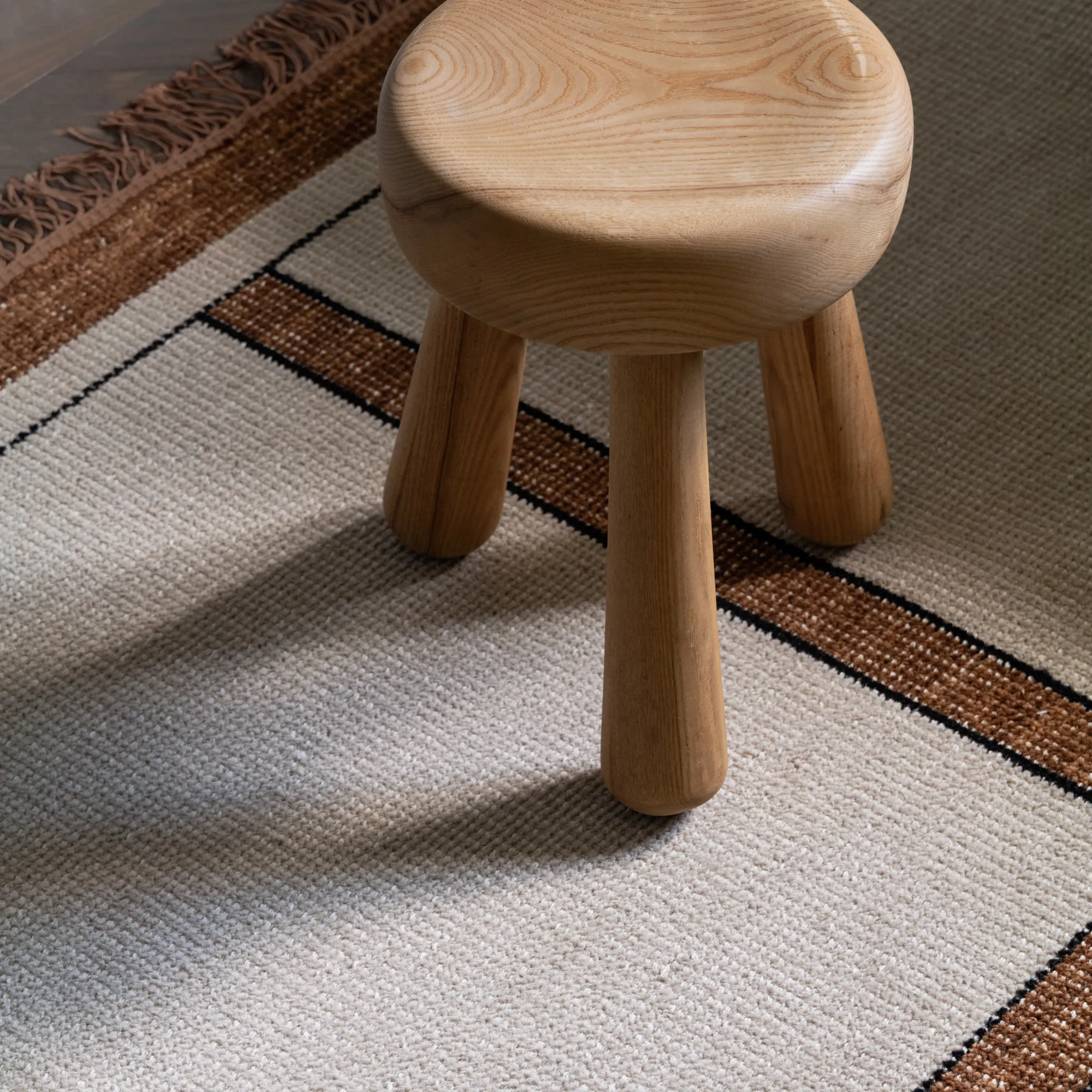 Elder 03 Terracotta Wool Rug - 7