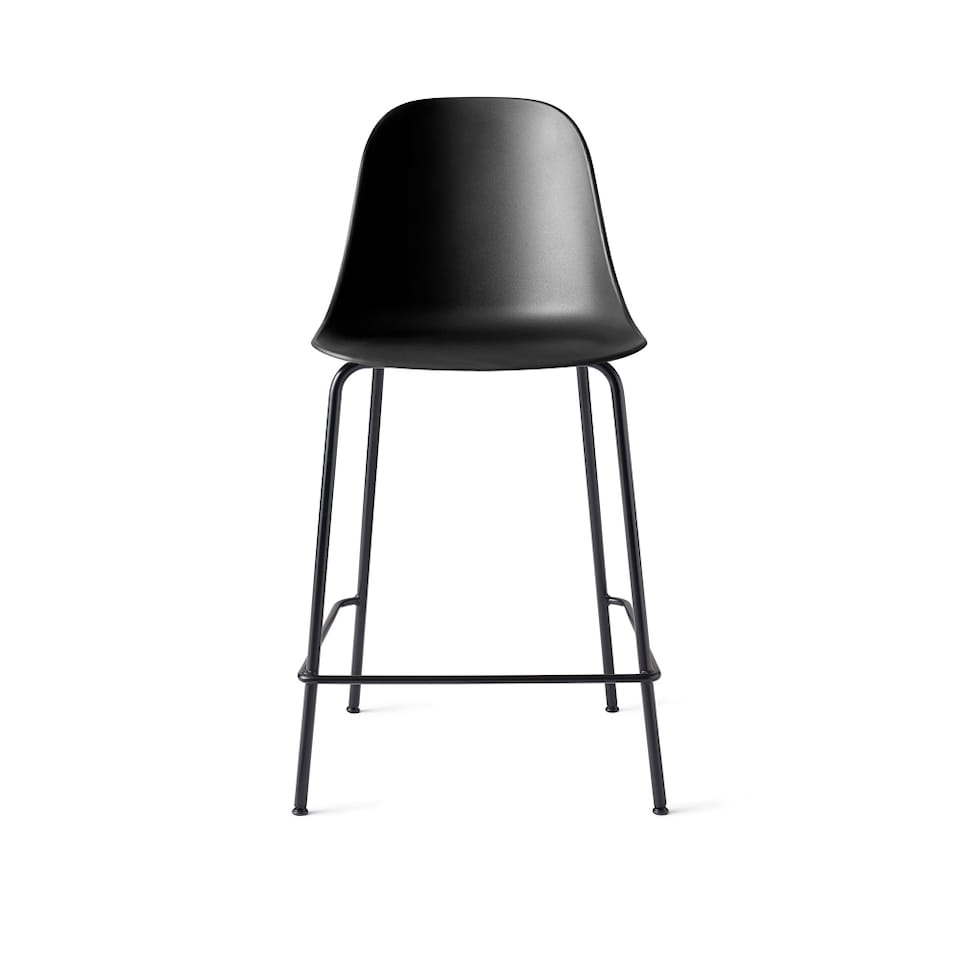 Harbour Counter Side Chair - Steel Black
