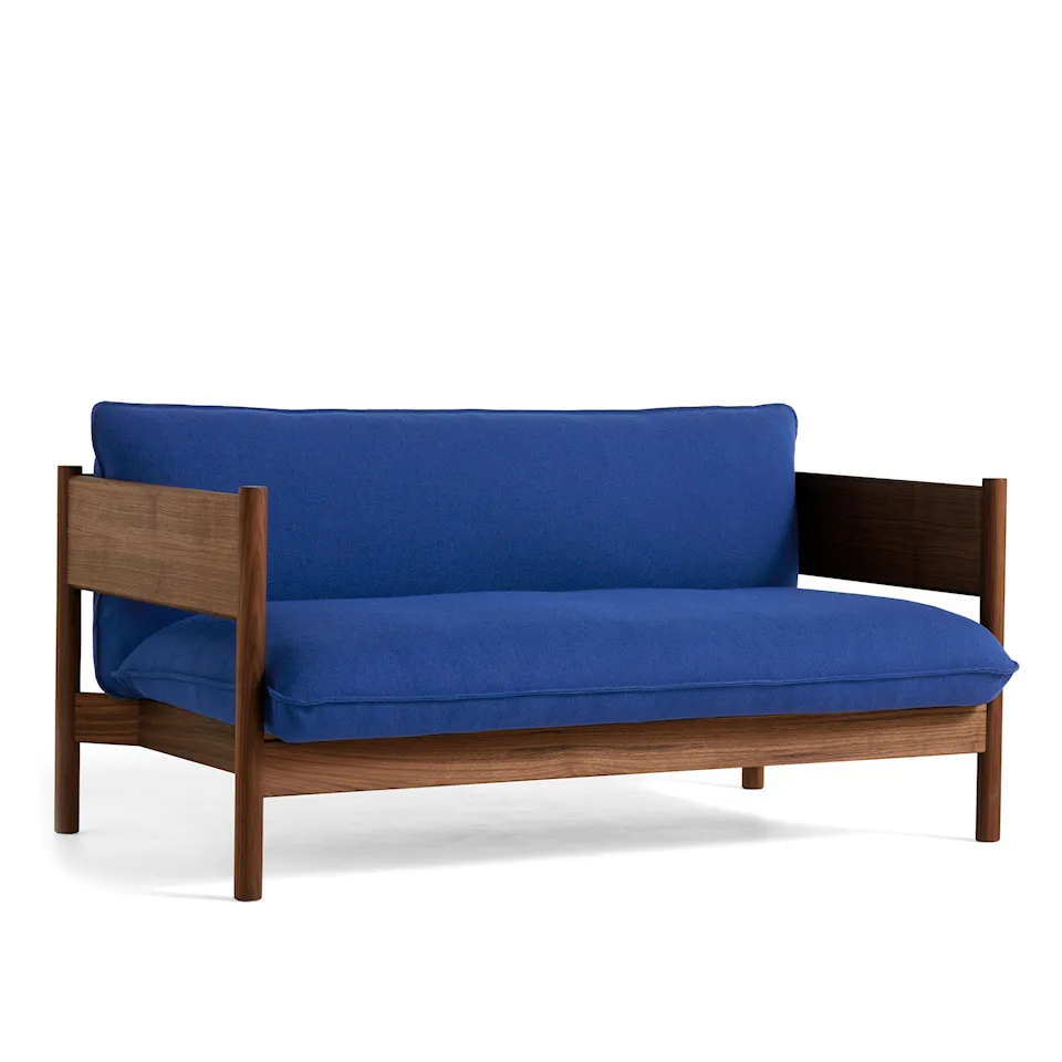 Arbour Club sofa Oiled Waxed Walnut