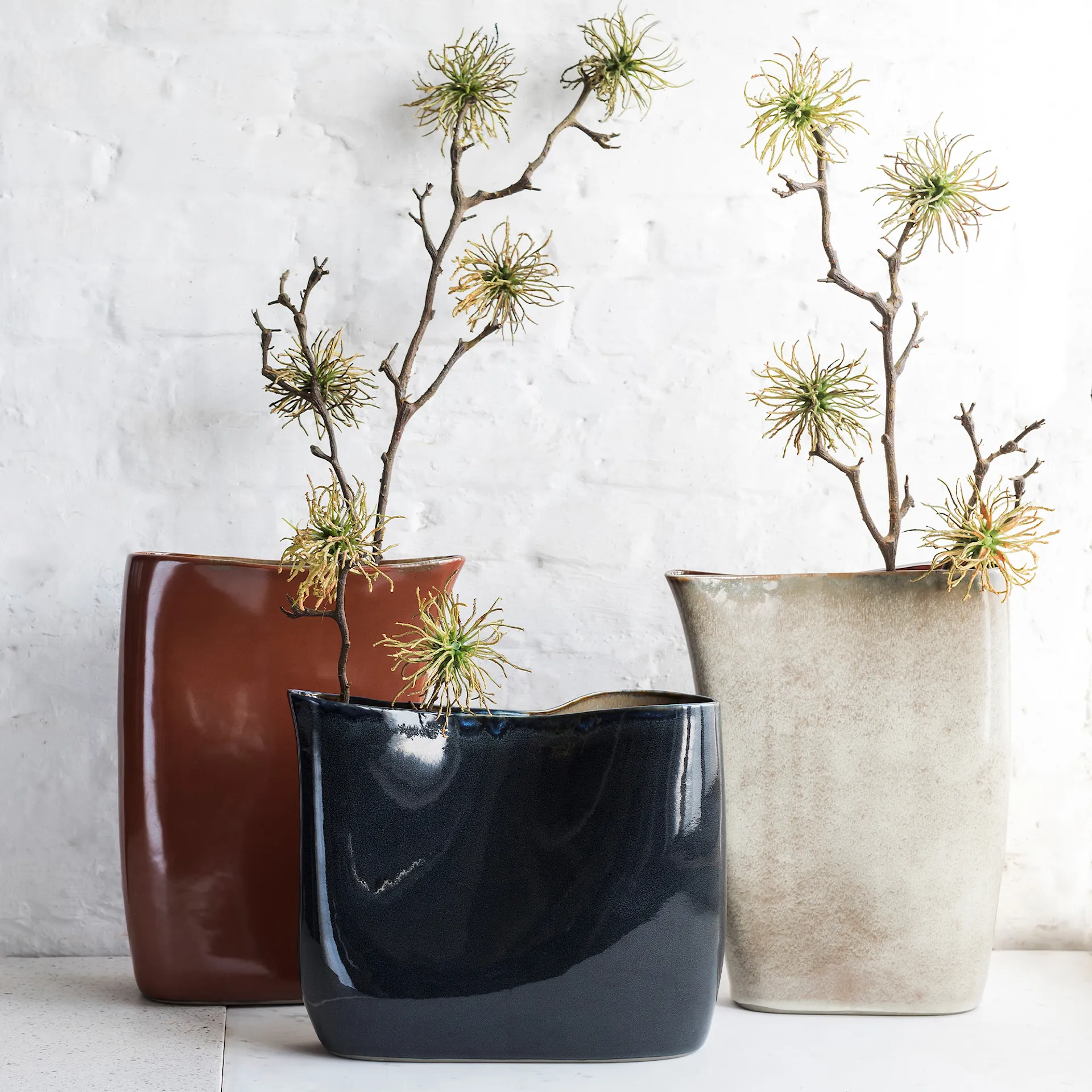 Terres De Reves Vase High Misty Grey Rusty - Serax - NO GA