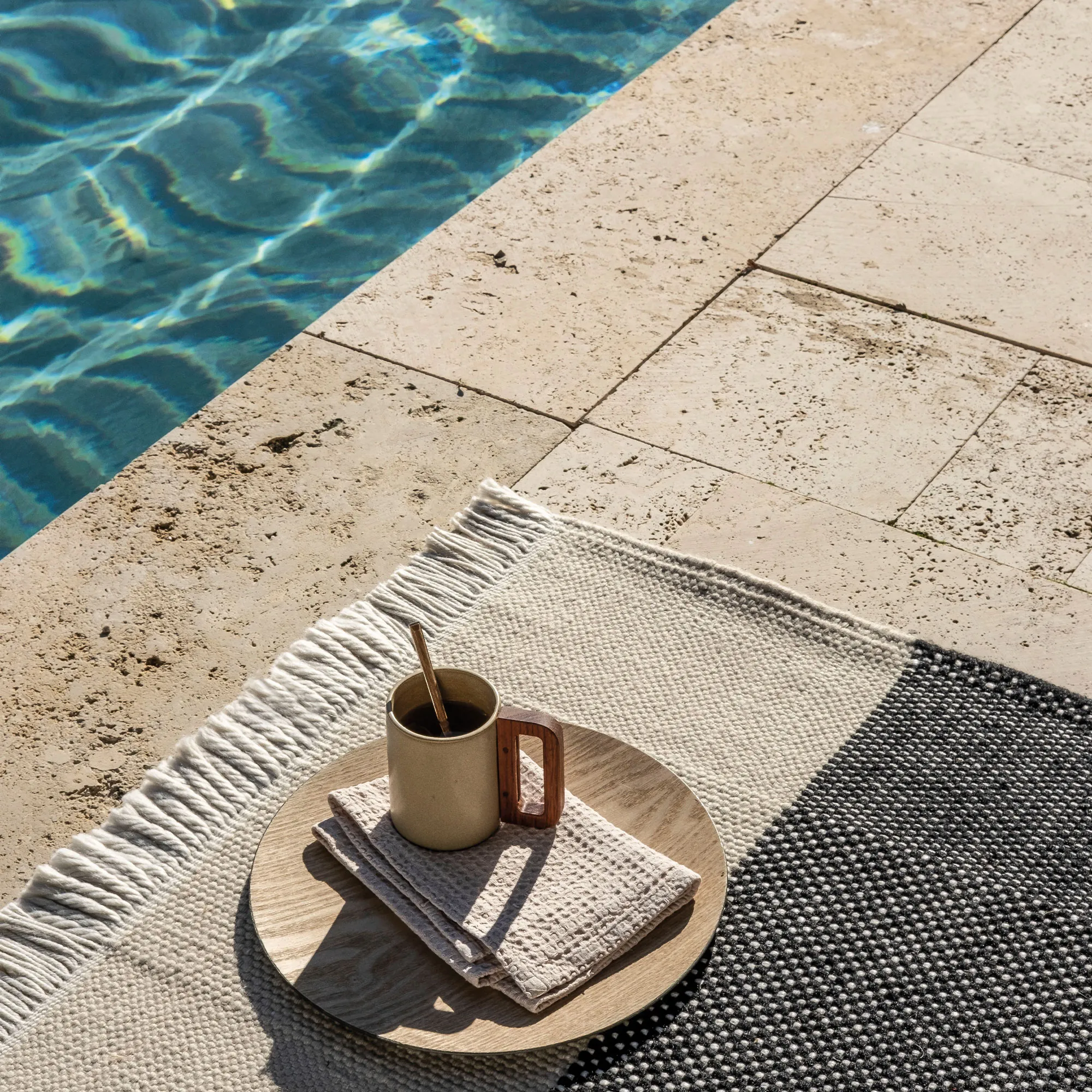 Tres Outdoor Black Rug - 5
