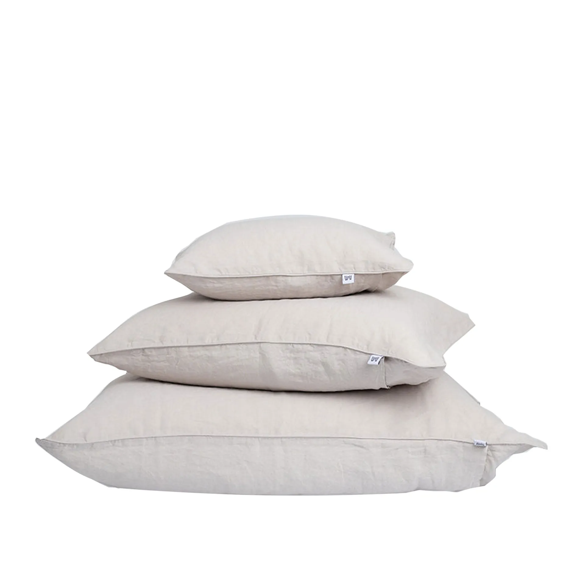 Lino Pillowcase Sand - Mille Notti - NO GA