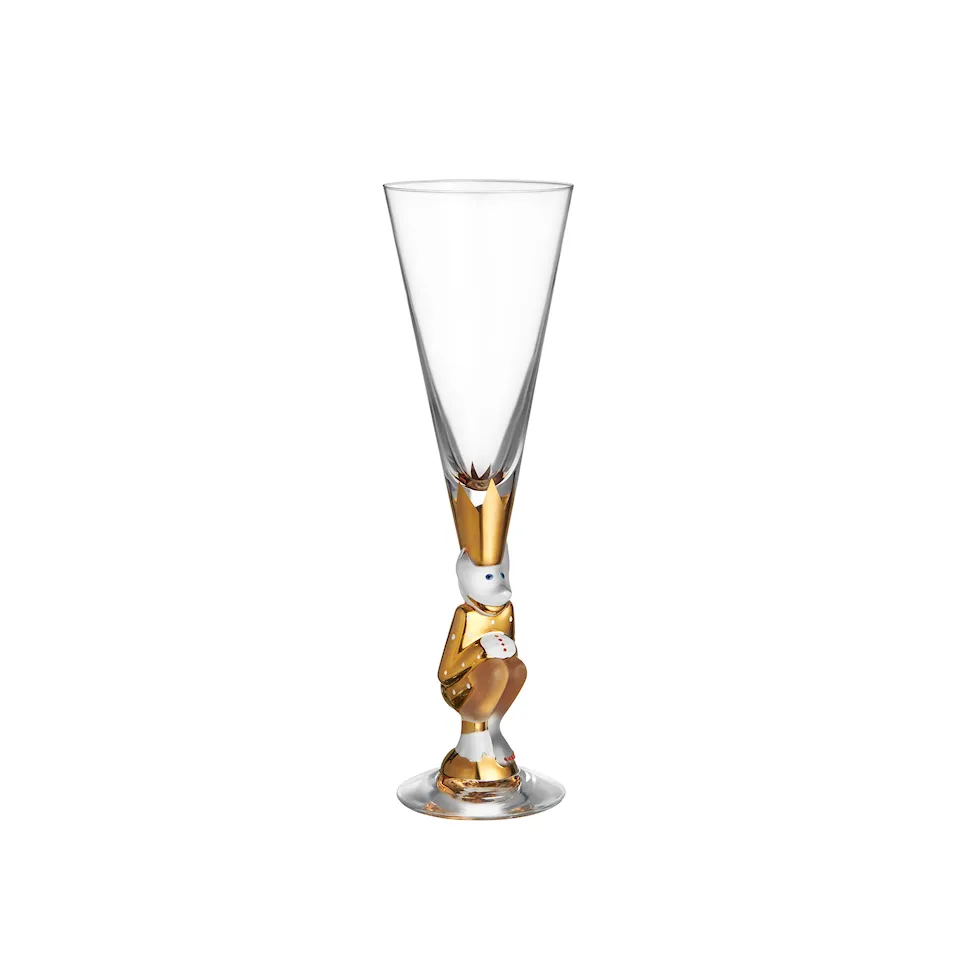 The Sparkling Devil Champagne Glass Gold 19 cl