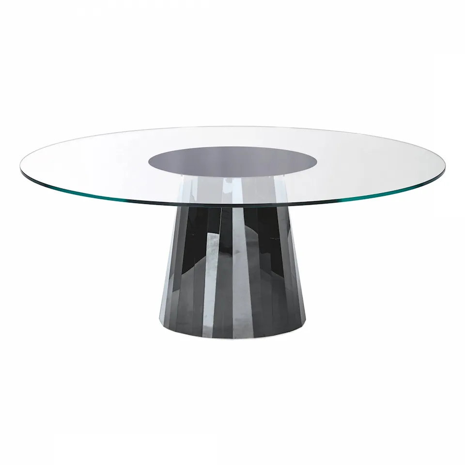 Pli Table, Centre lacquered, Onyx