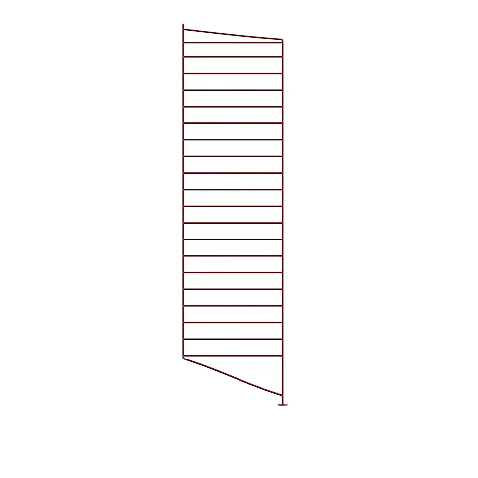 Floor end panel 115 x 30 cm 1-pack dark red