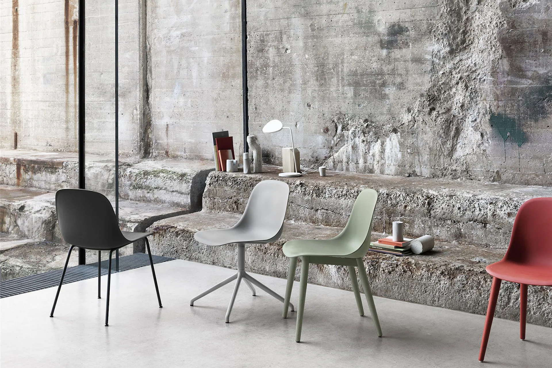 Fiber Side Chair - Wood Base - Muuto - Iskos-Berlin - NO GA