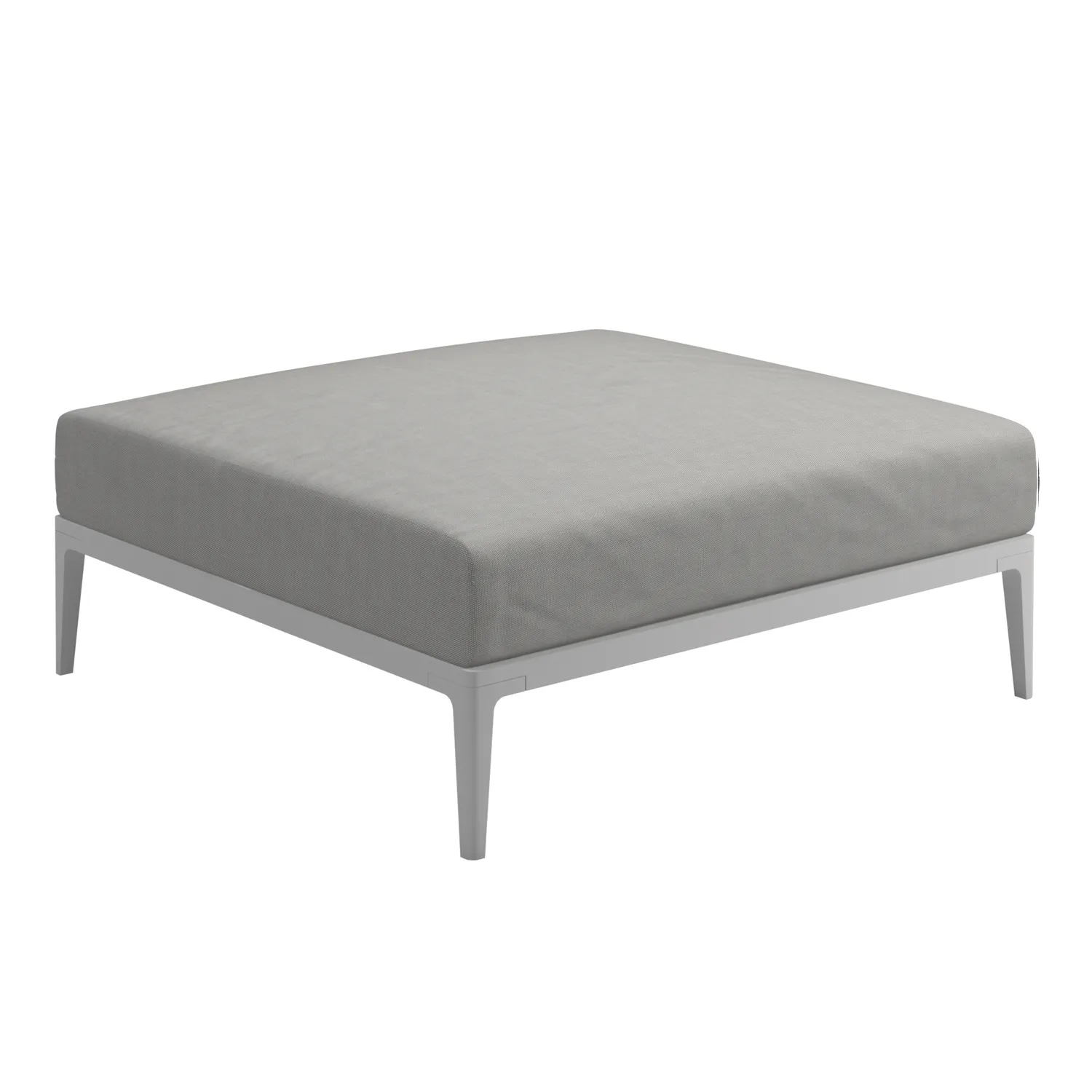 Grid Lounge Ottoman - 1