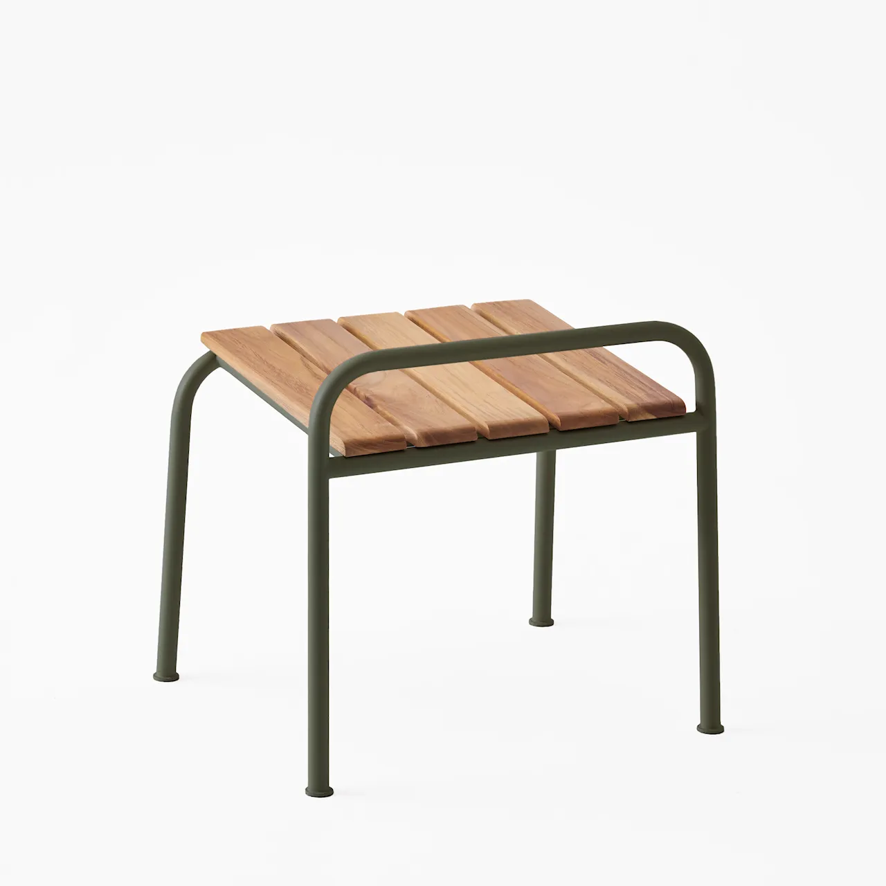 Kallio outdoor footrest green