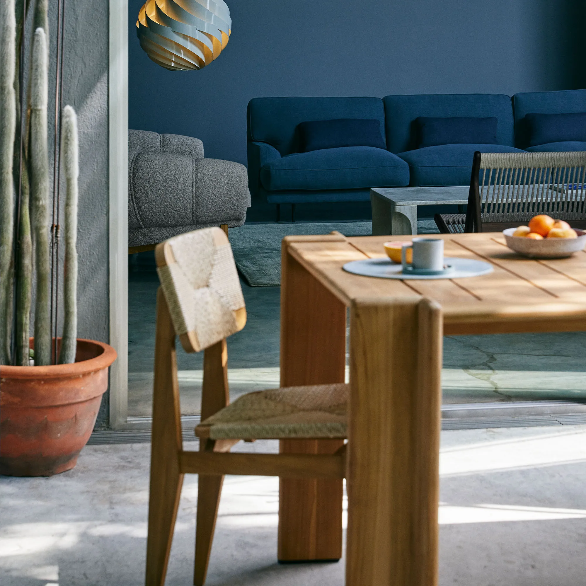 C-Chair Outdoor Dining Chair - 4