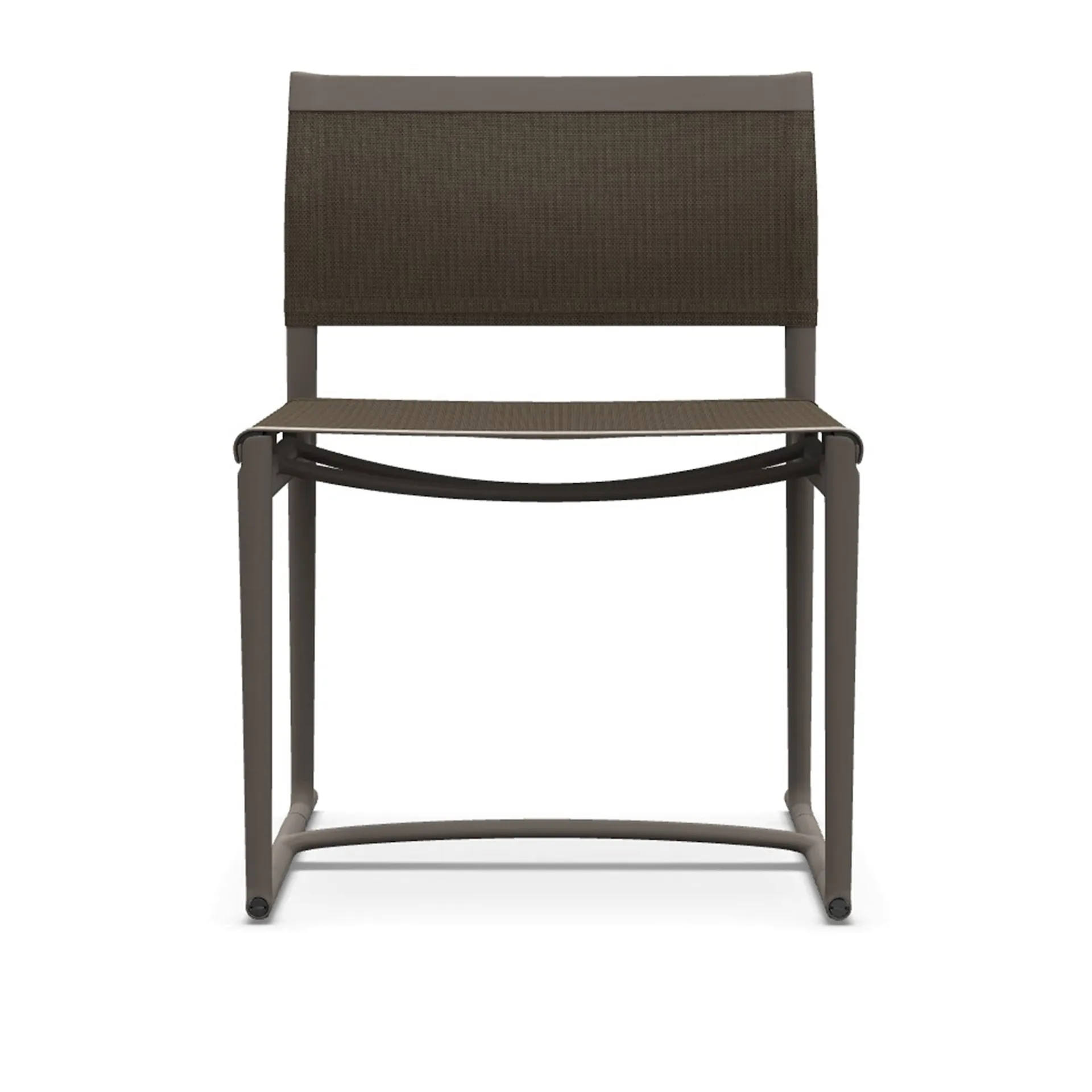 Mirto Outdoor Chair MI58S, Tortora Painted - B&B Italia - Antonio Citterio - NO GA