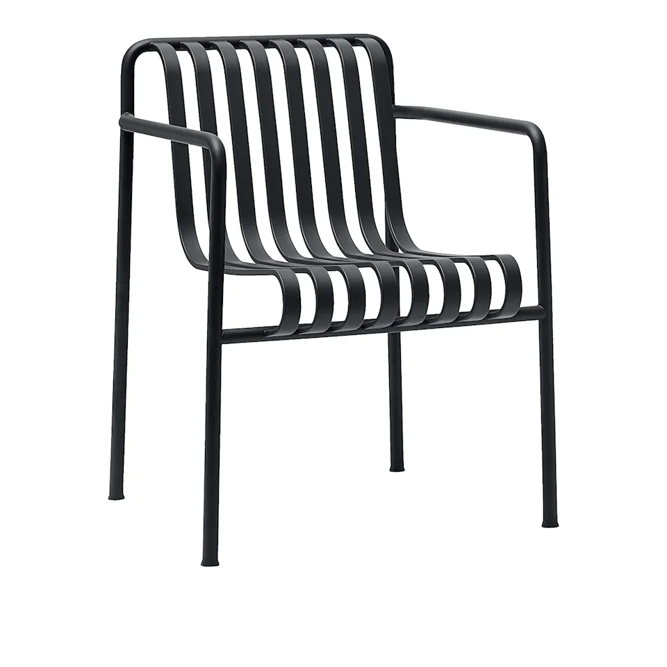 Palissade Dining Chair with Armrests - Anthracite