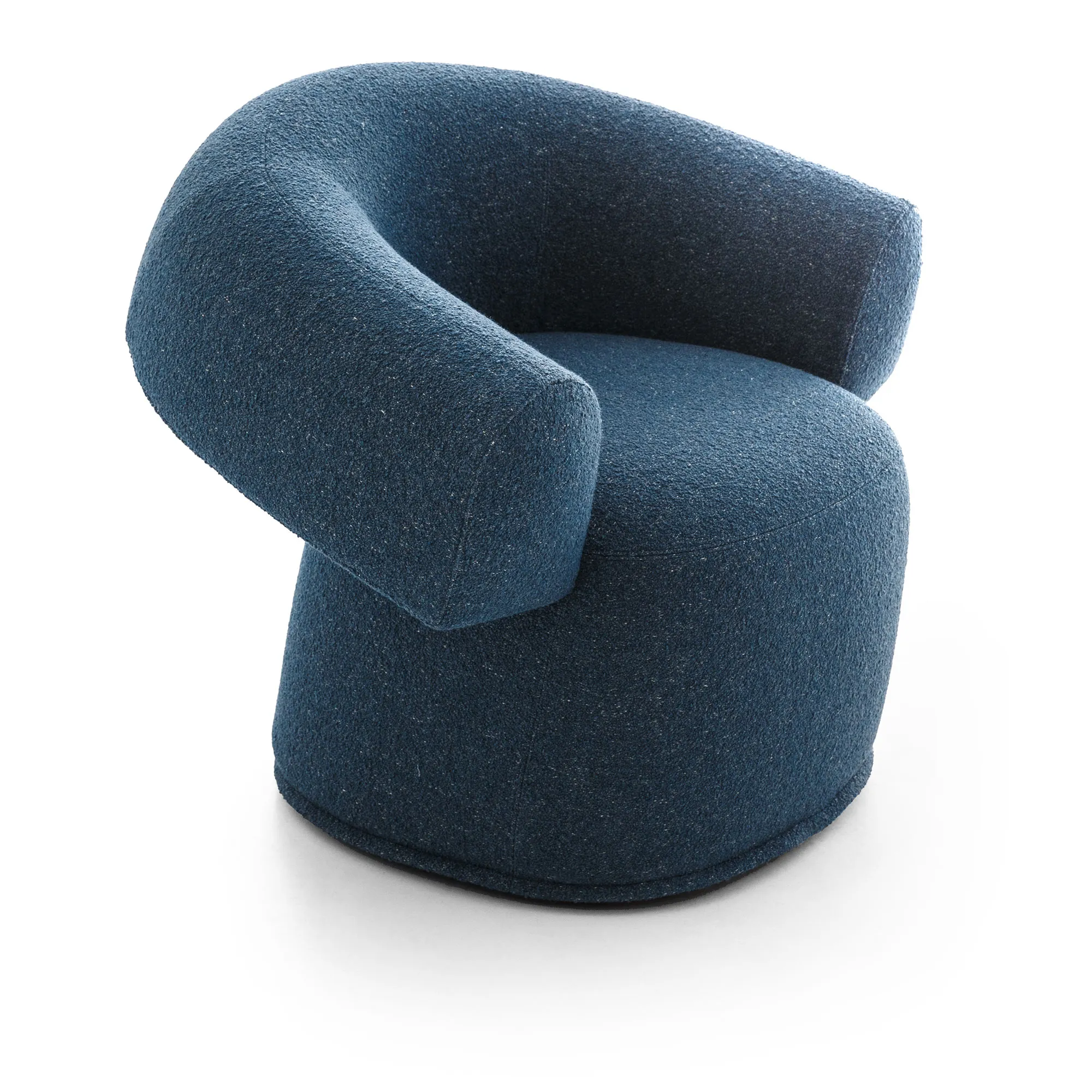 Ruff Small Swivel Armchair - 1