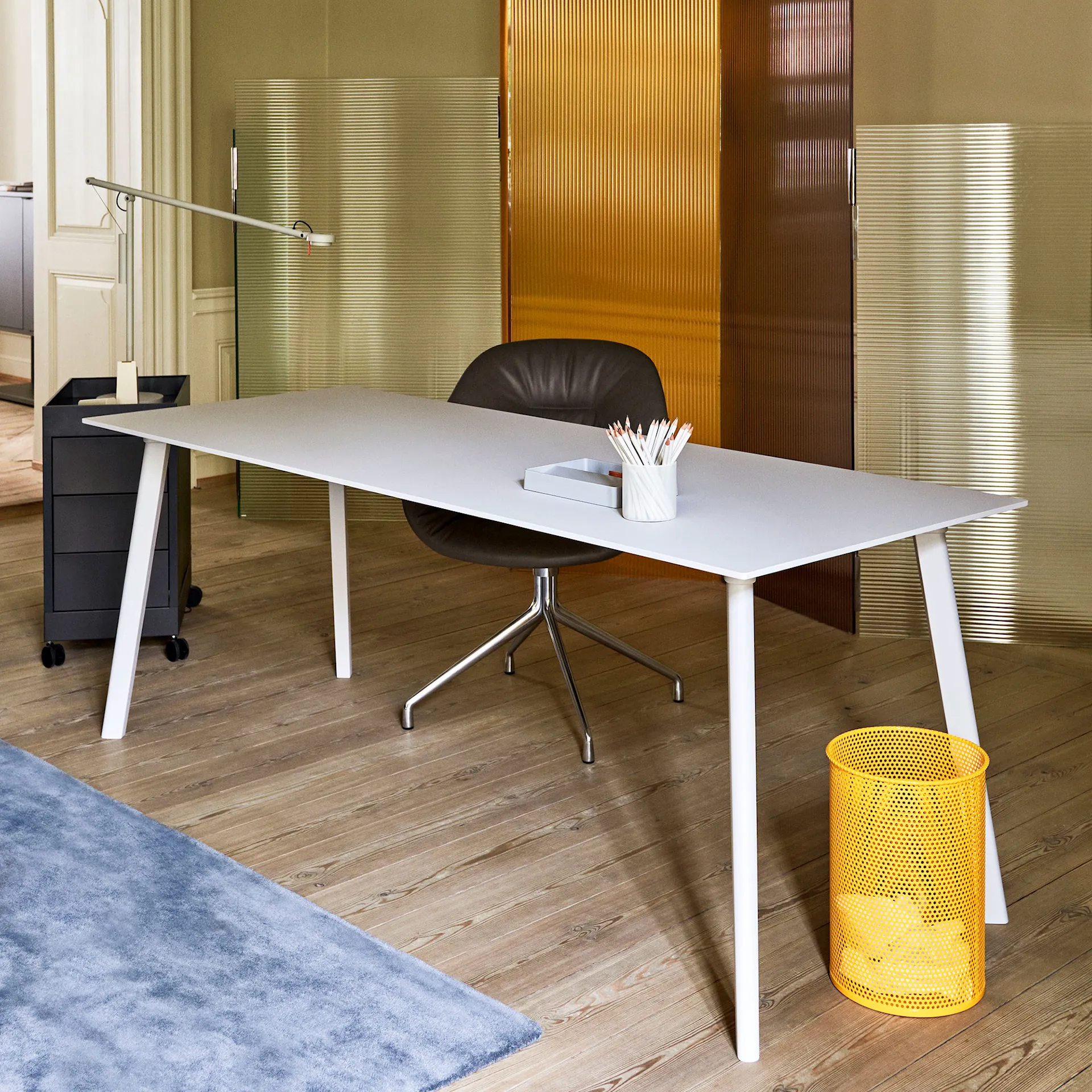 CPH Deux 210 2.0 Table 75 cm Stone Grey - HAY - Ronan & Erwan Bouroullec - NO GA