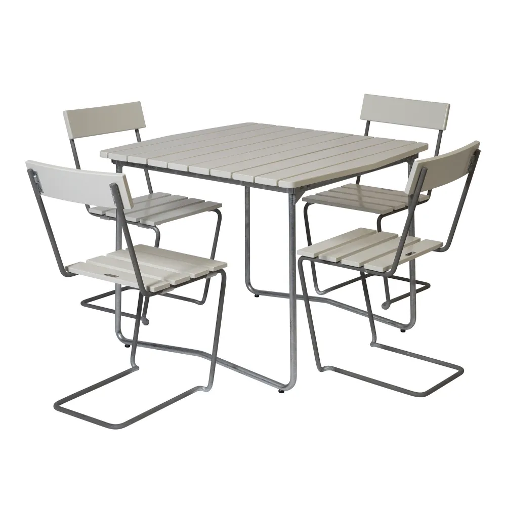 Eetkamerset Classic serie met tafel B31 & 4 stoelen - 1