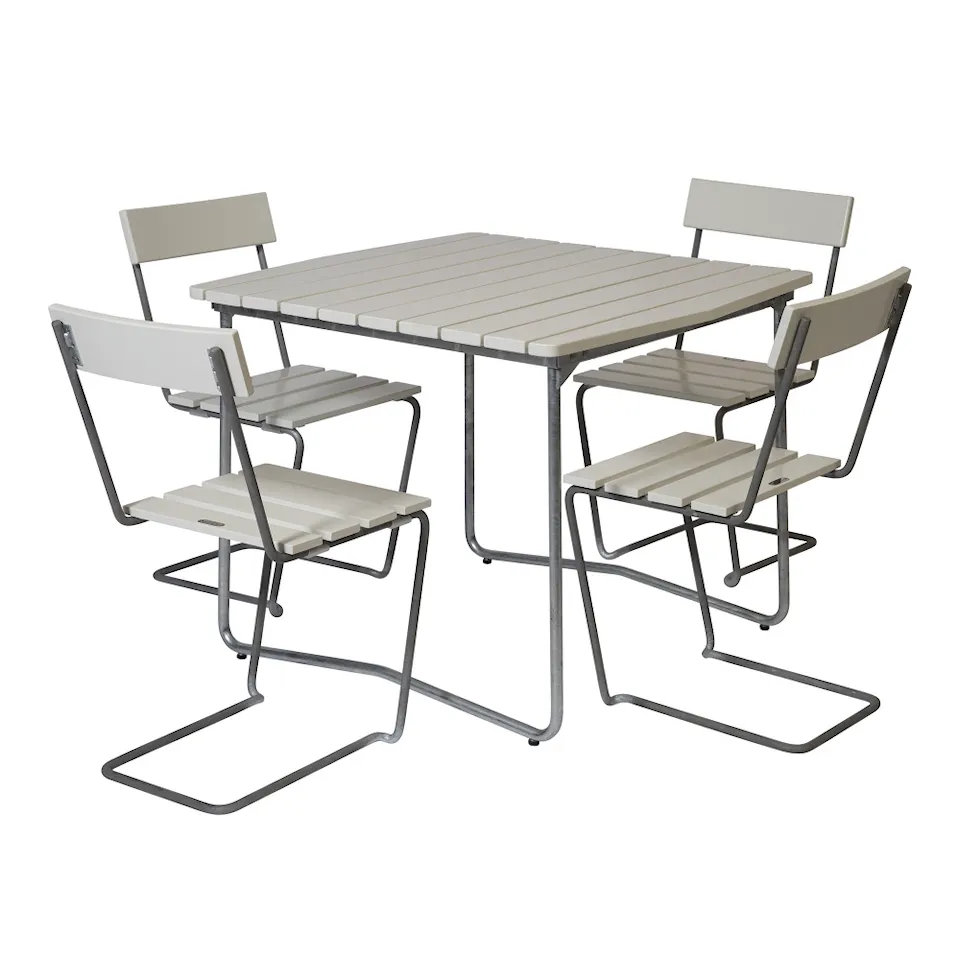Eetkamerset Classic serie met tafel B31 & 4 stoelen