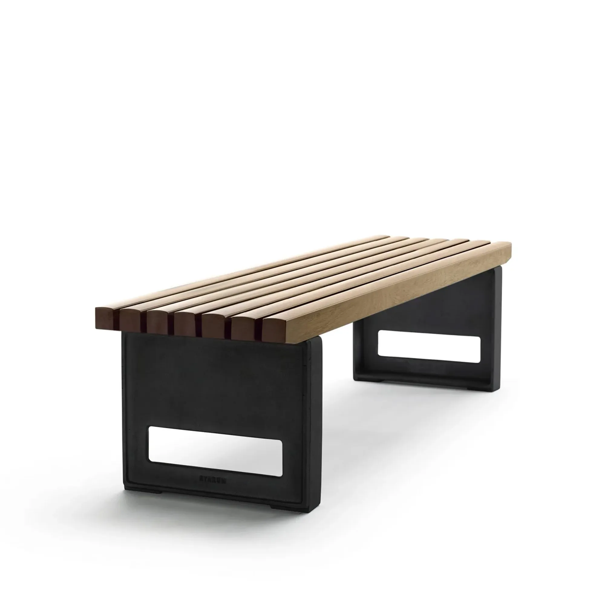 Block Bench Small Oiled Oak - 1