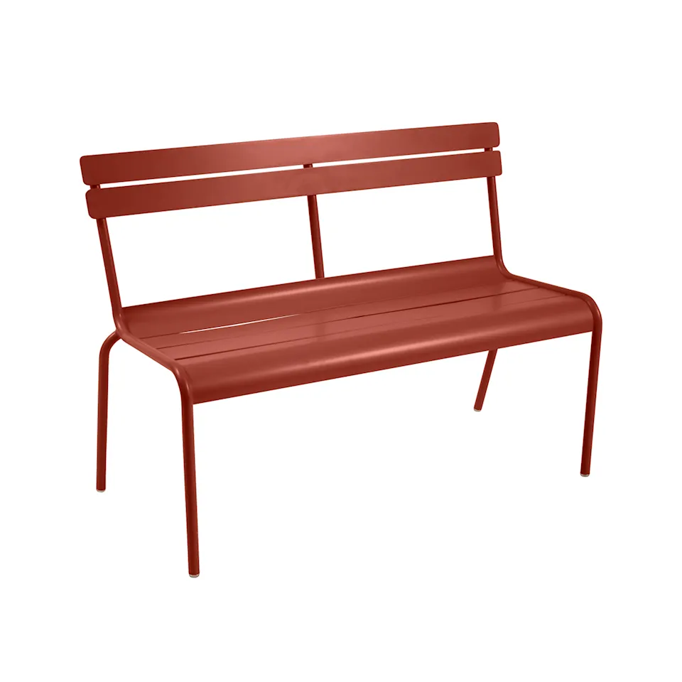 Luxembourg 2/3 Seater Bench, Red Ochre