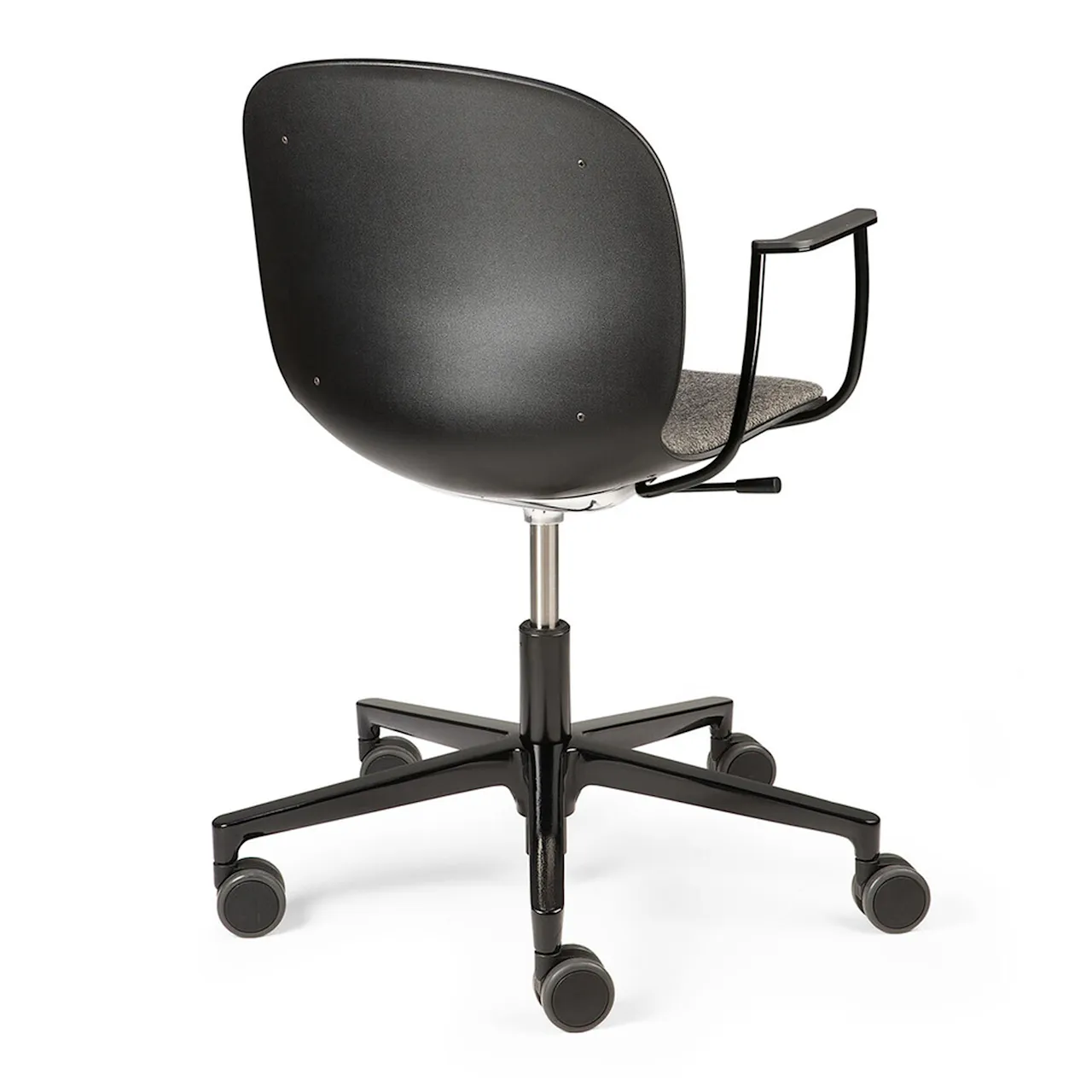 RBM Noor Office Chair With Armrest Grey