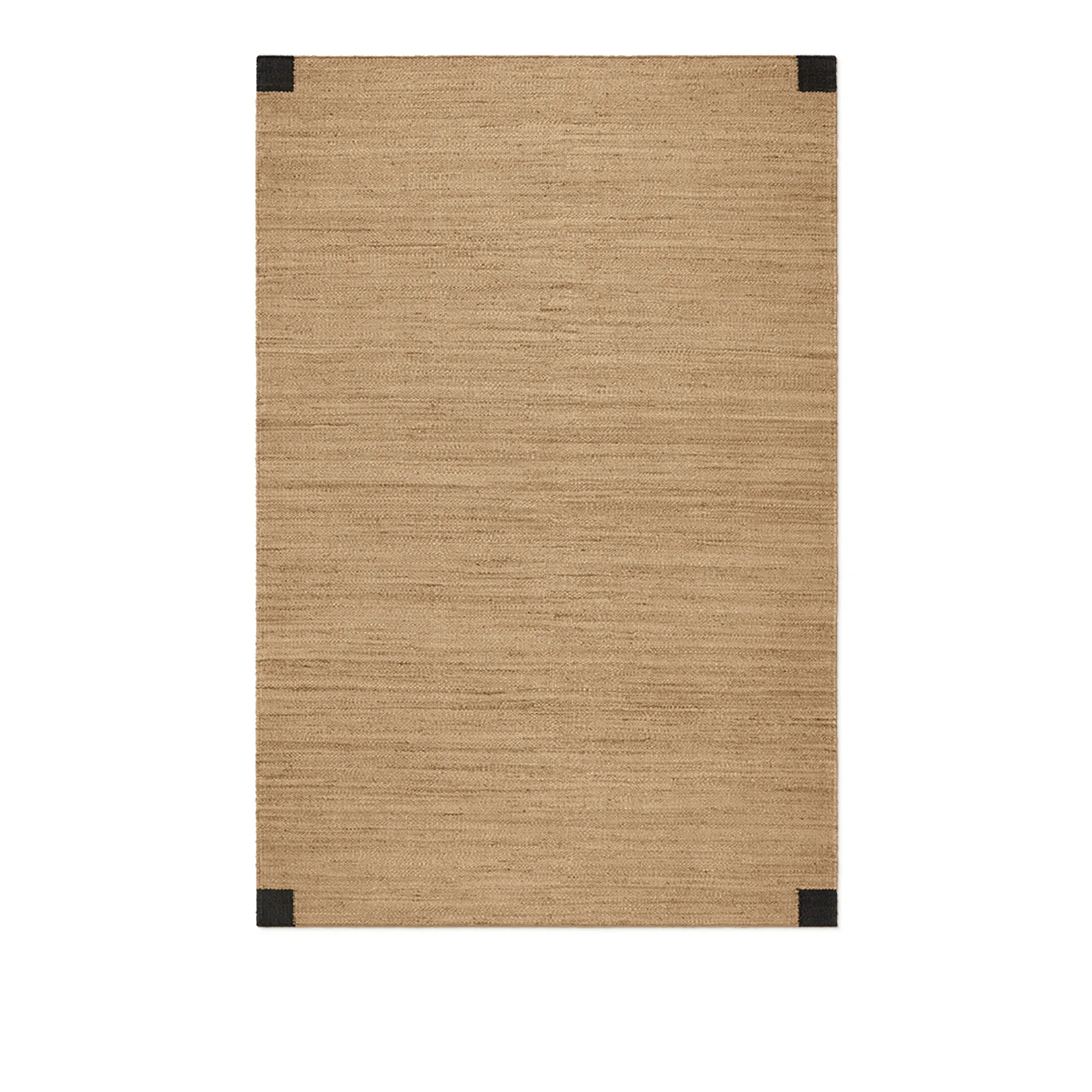 Jute Corner Black tæppe