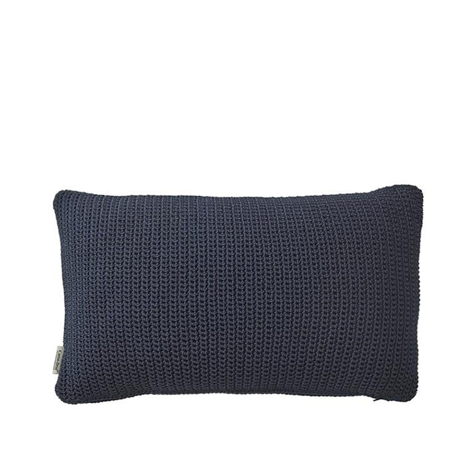 Divine decorative cushion 32x52x12 cm, Midnight blue