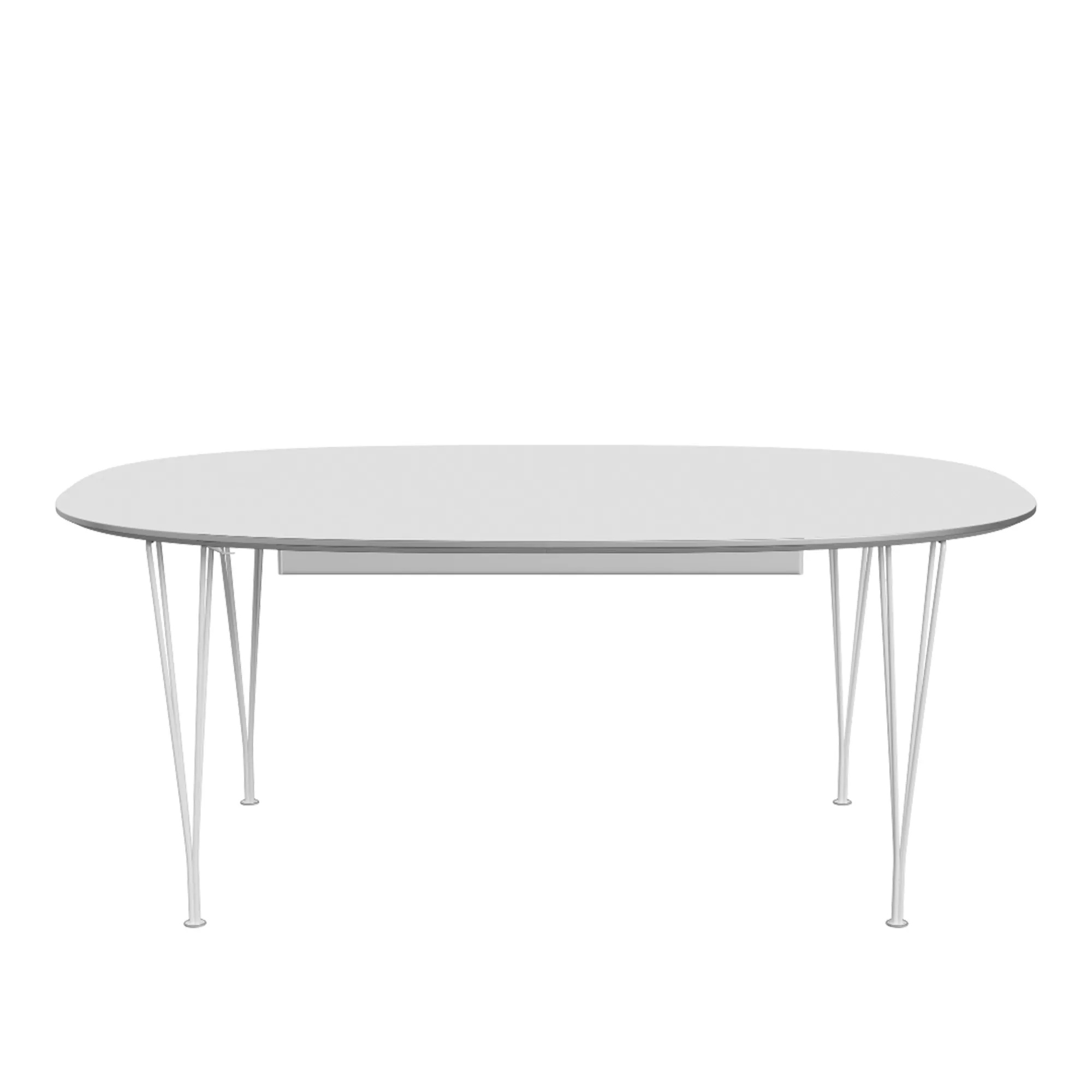 B619 Superellipse udtrækkeligt spisebord 180–300 x 120 cm - 1