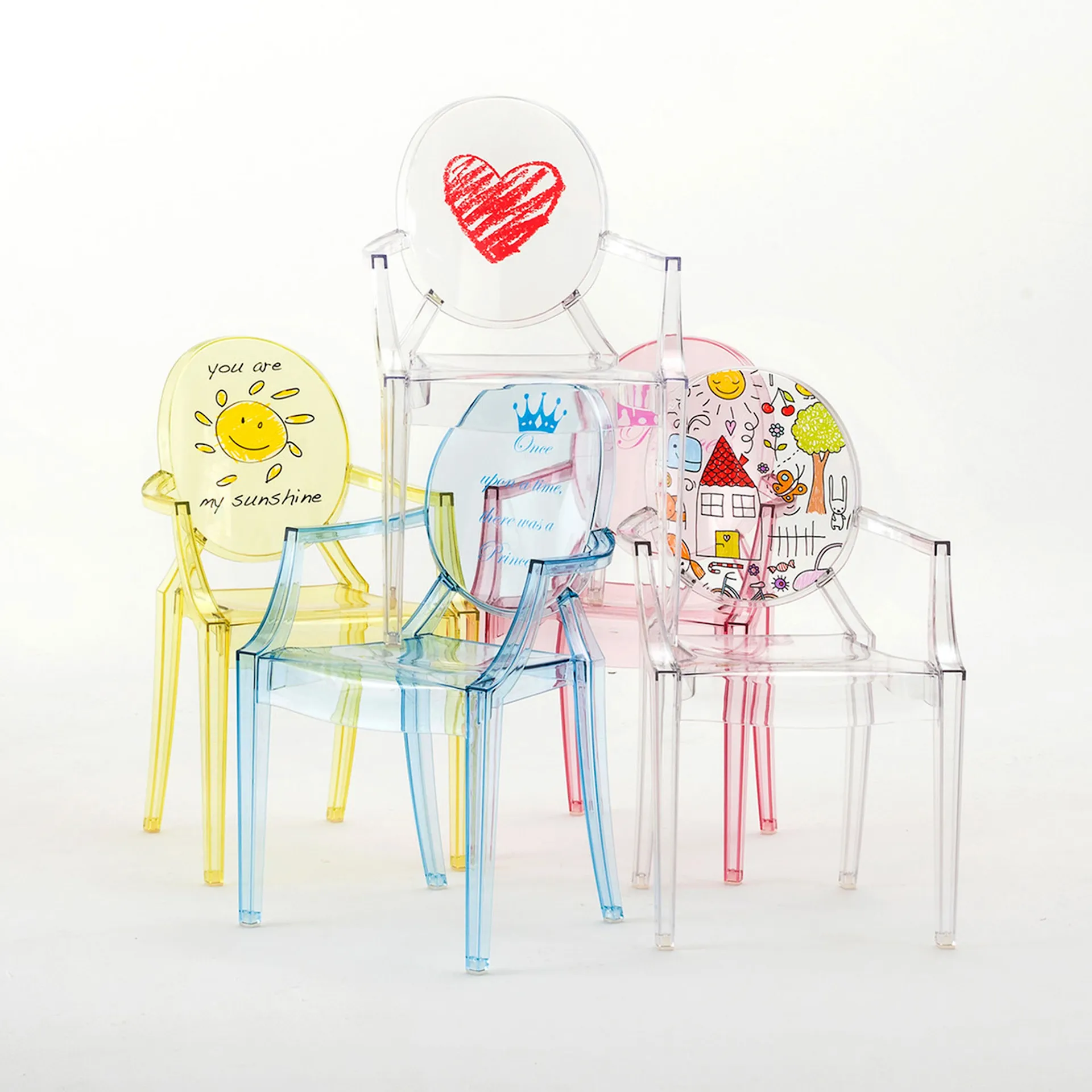 Lou Lou Ghost Chair Special Edition - Kartell - Philippe Starck - NO GA