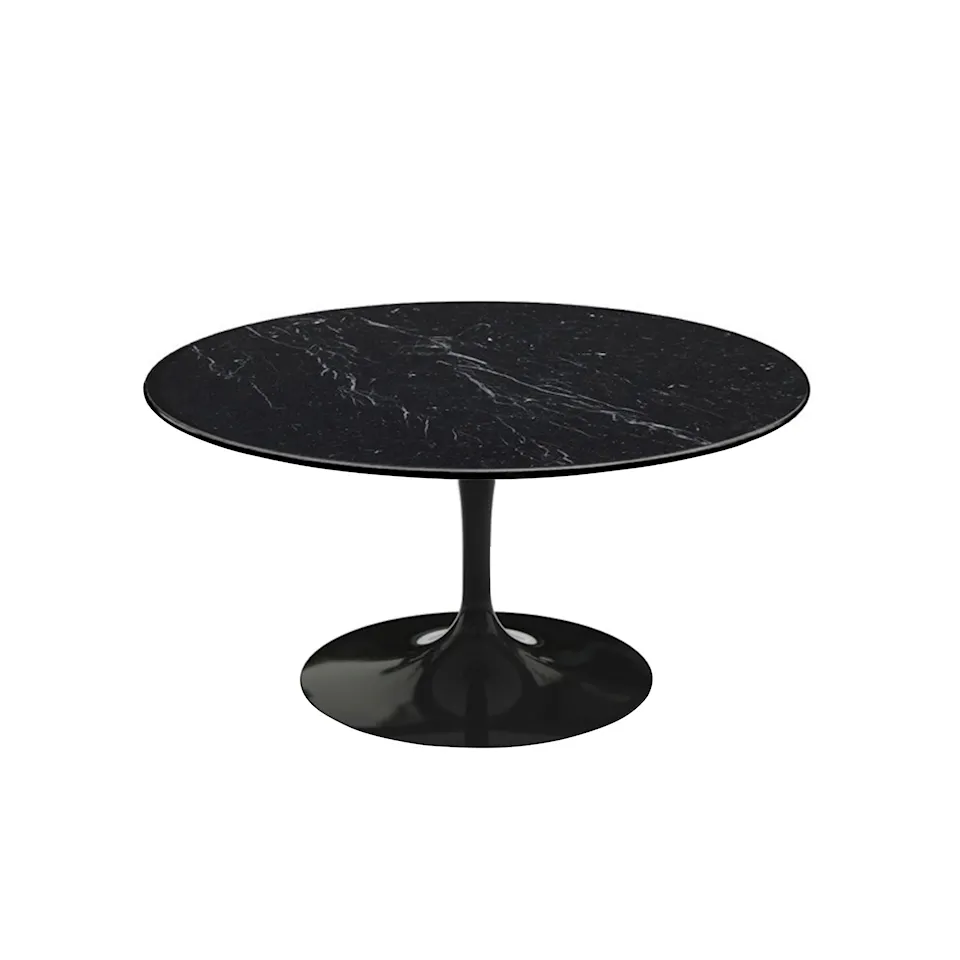 Saarinen Round Coffee Table Ø 91 cm Black