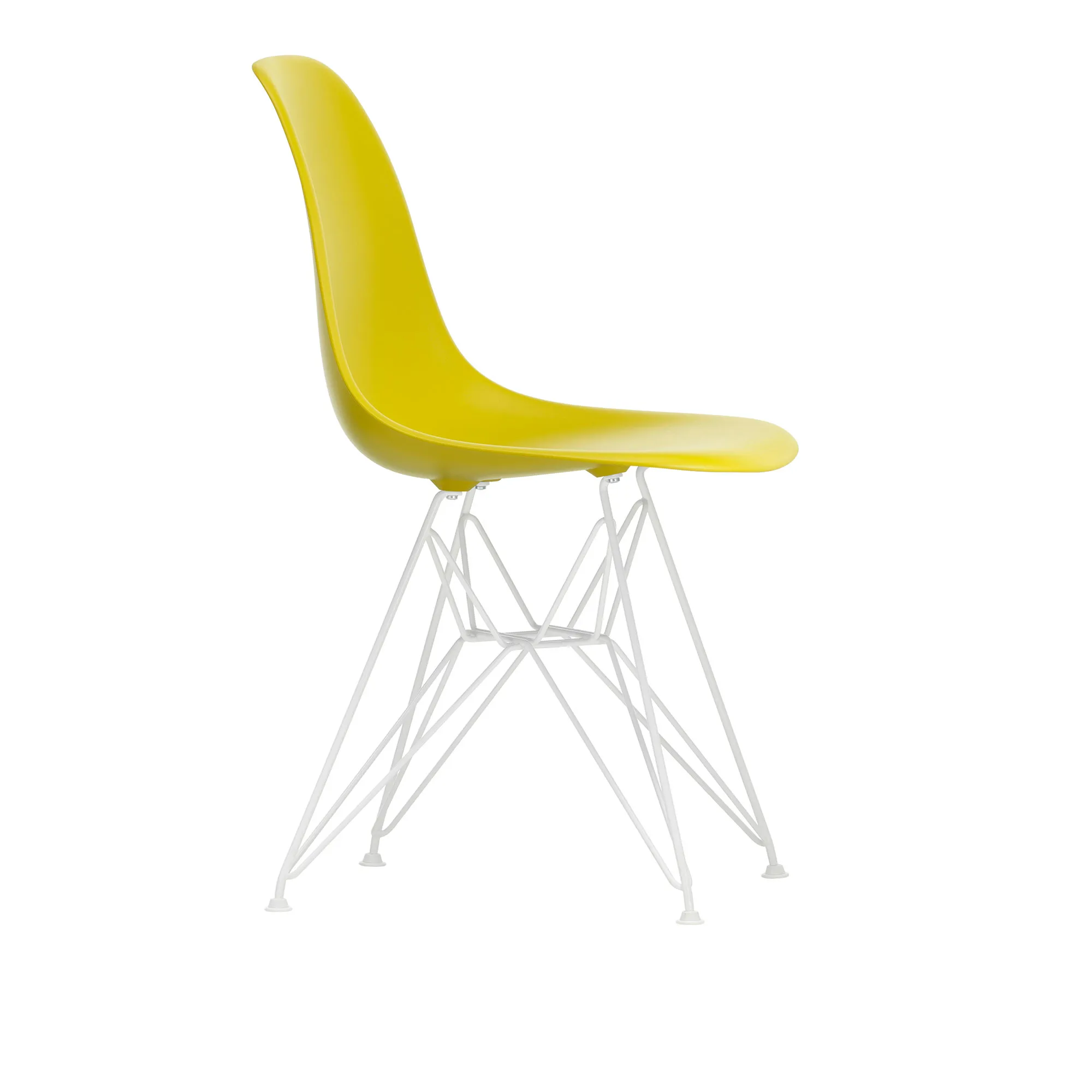 Eames RE Plastic Chair DSR White - 1