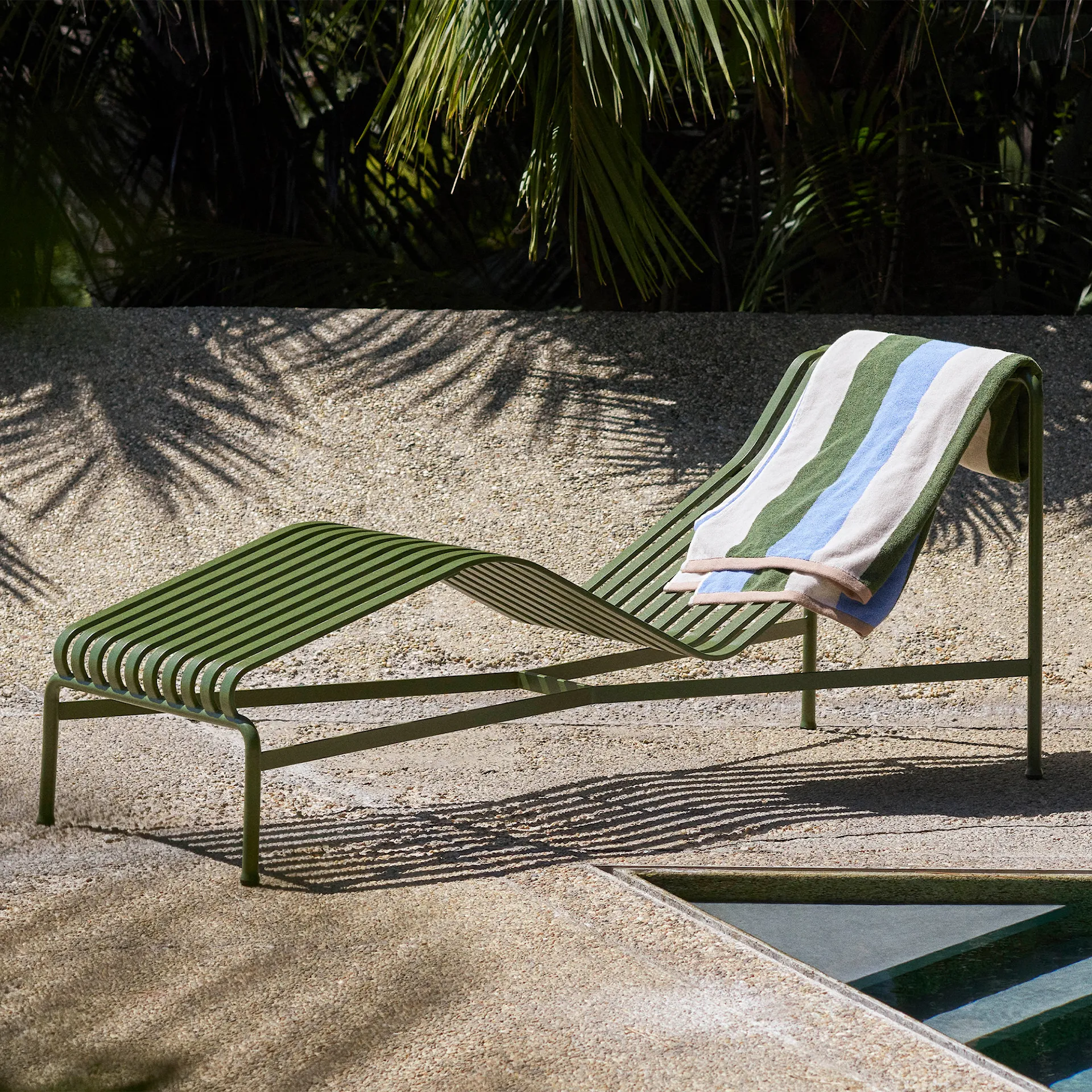 Palissade Quiltad Cushion Chaise Longue - HAY - Ronan & Erwan Bouroullec - NO GA