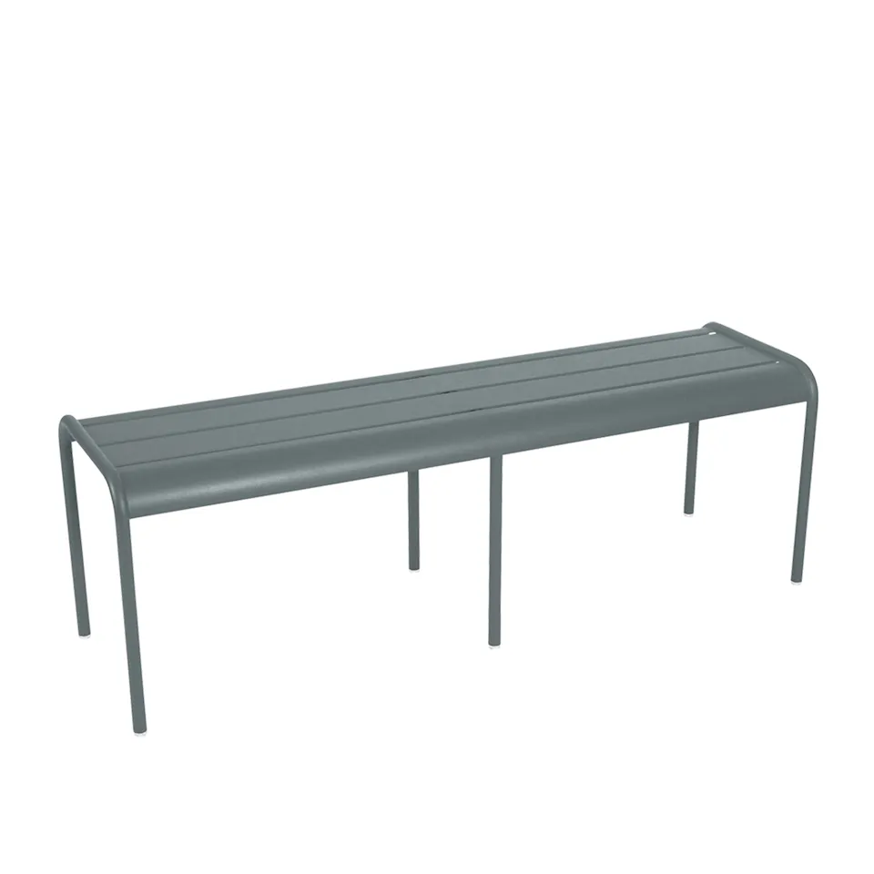 Luxembourg 3/4 Seater Bench, Storm Grey