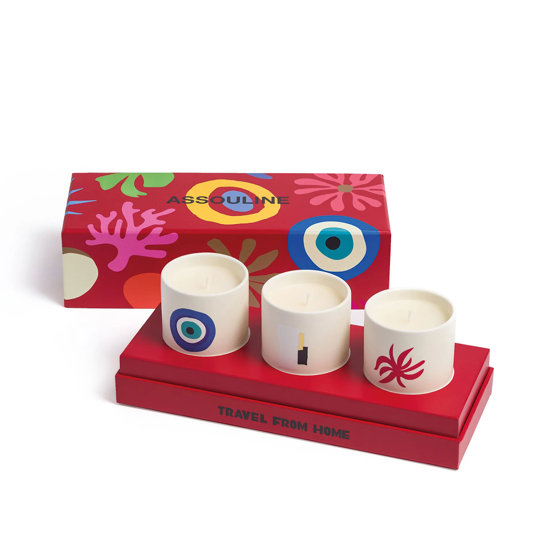 Travel From Home mini candles 3-pack - Assouline - NO GA